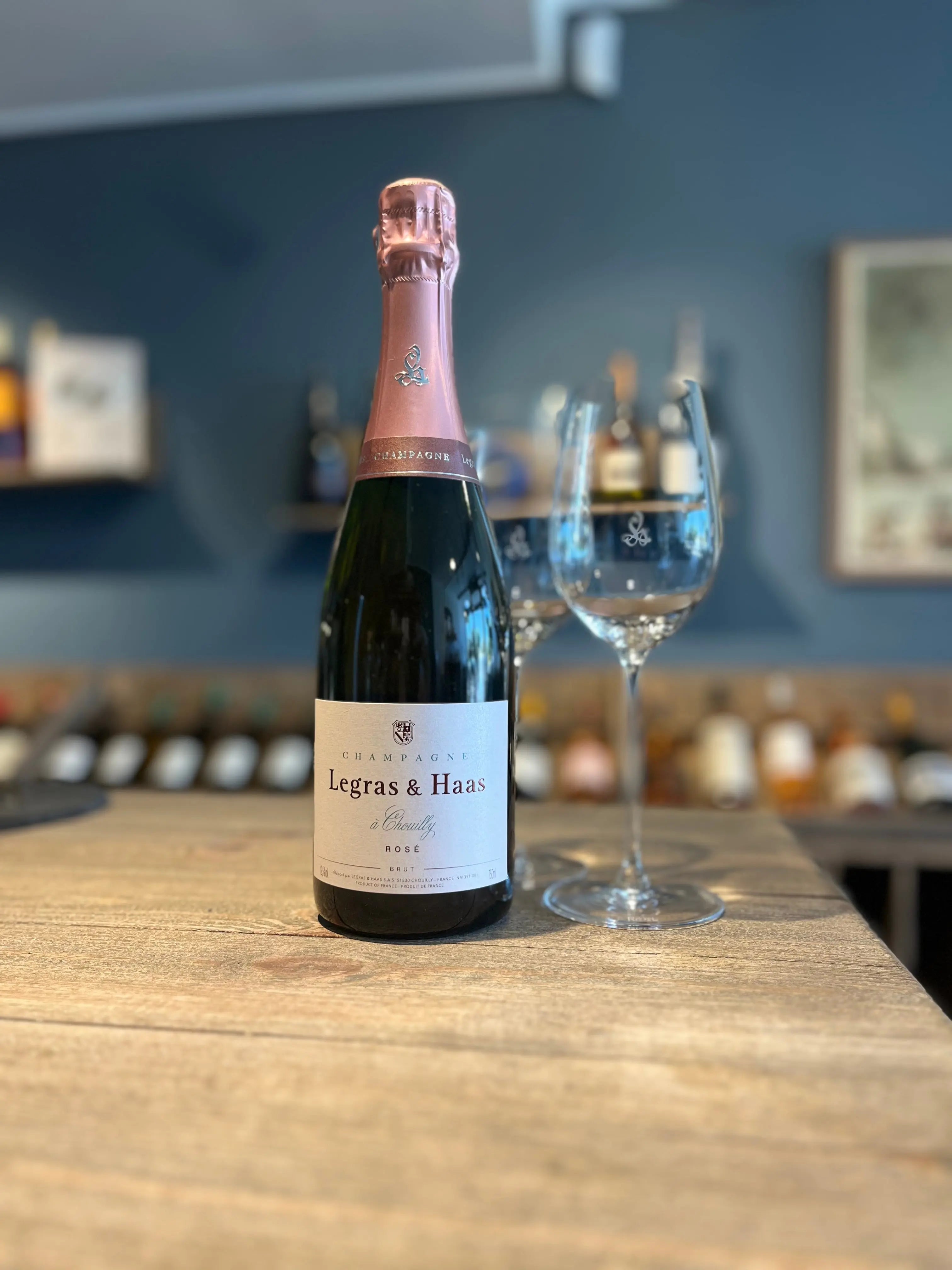 Champagne Legras & Haas Intuition Brut ROSÉ | 0.75 l Santos Gourmet