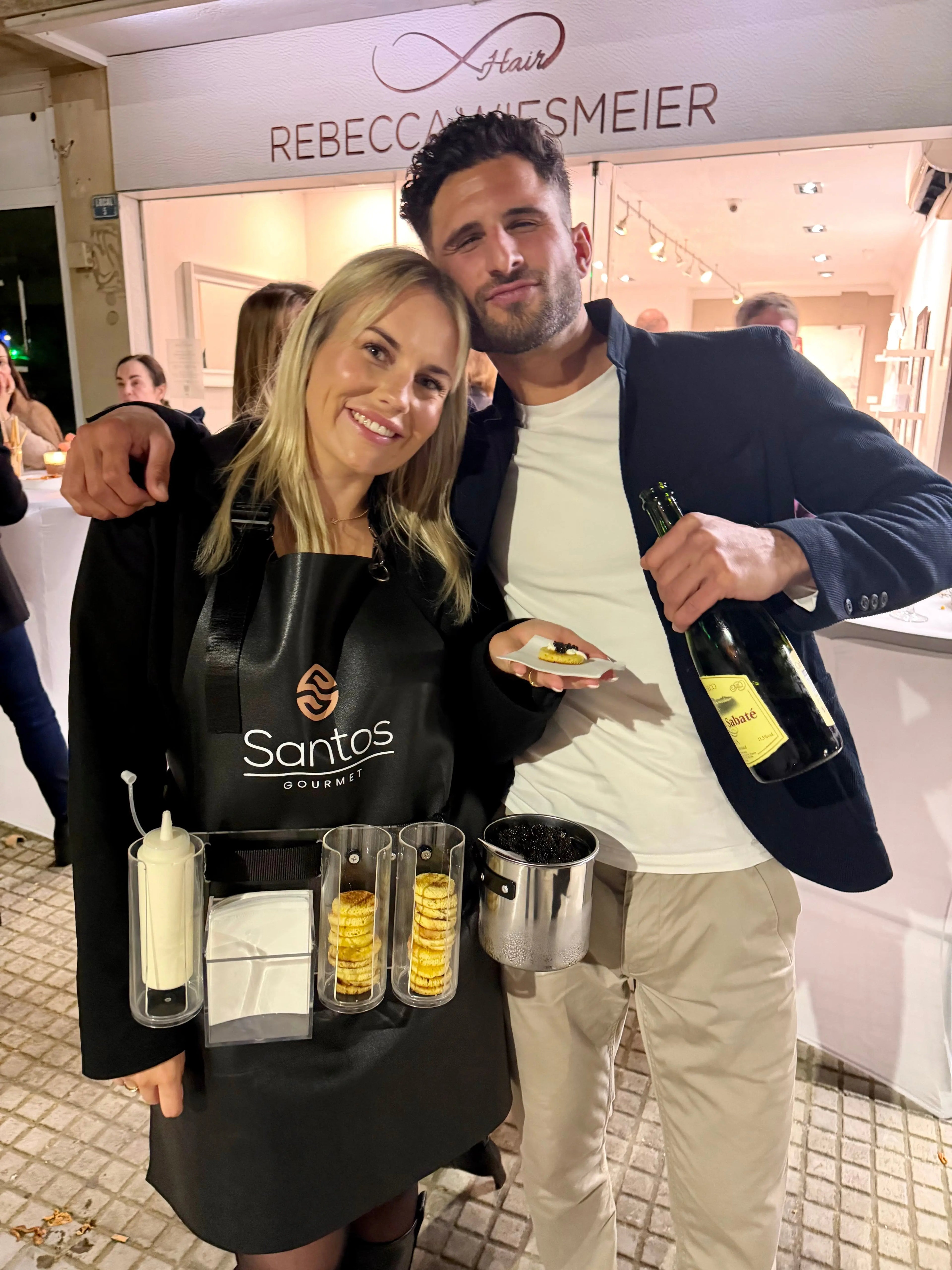 Eventhighlight - The Caviar Girls of Santos Gourmet – A Highlight at Luxury Events in Mallorca Santos Gourmet