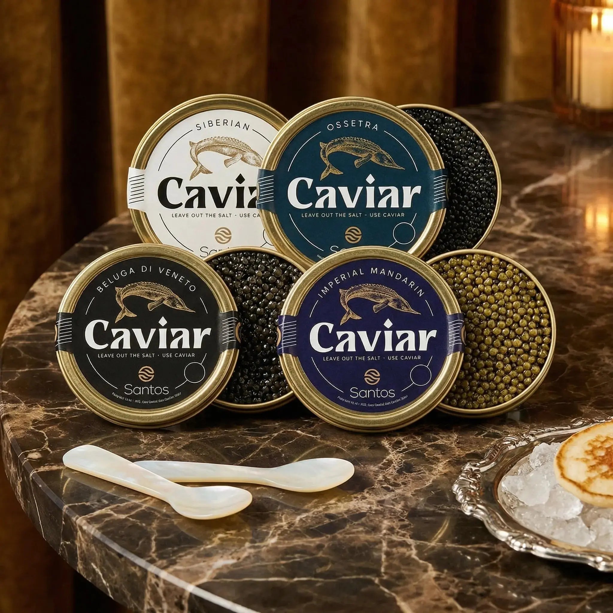 Buy Caviar Online: A Complete Guide to Premium Selection and Delivery Santos Gourmet