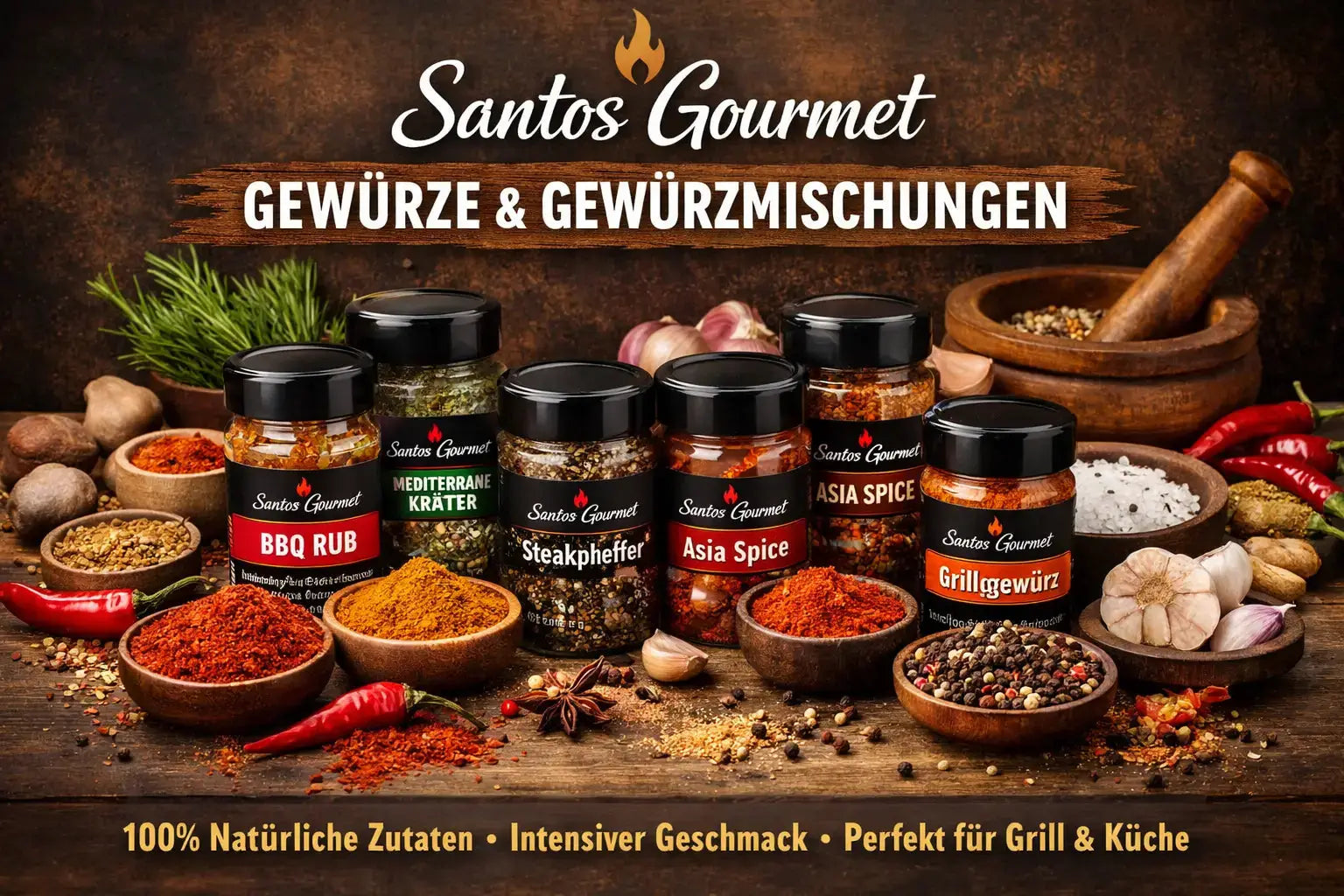 Spices-Seasonings Santos Gourmet