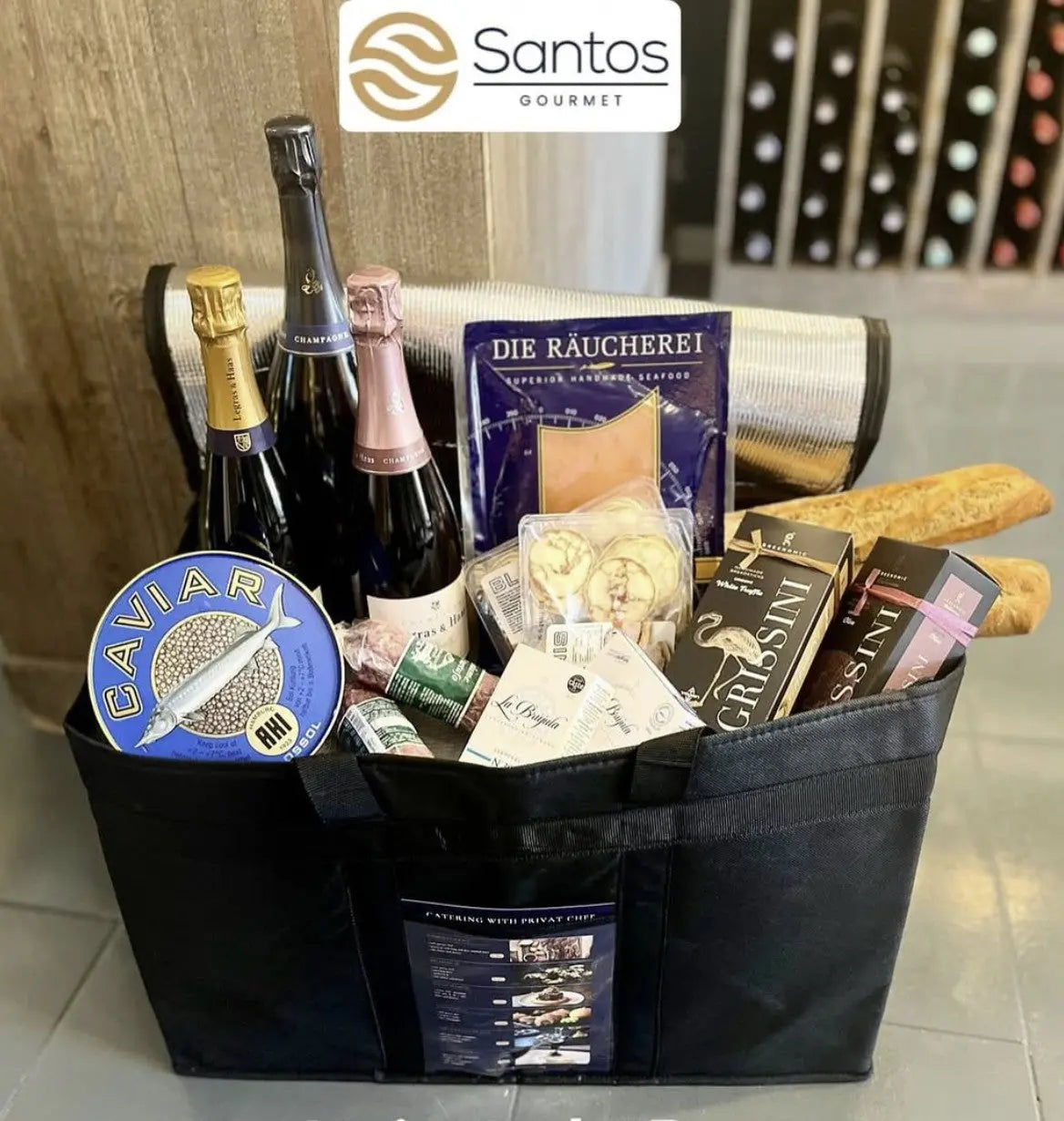 Yacht-and-Giftboxes Santos Gourmet