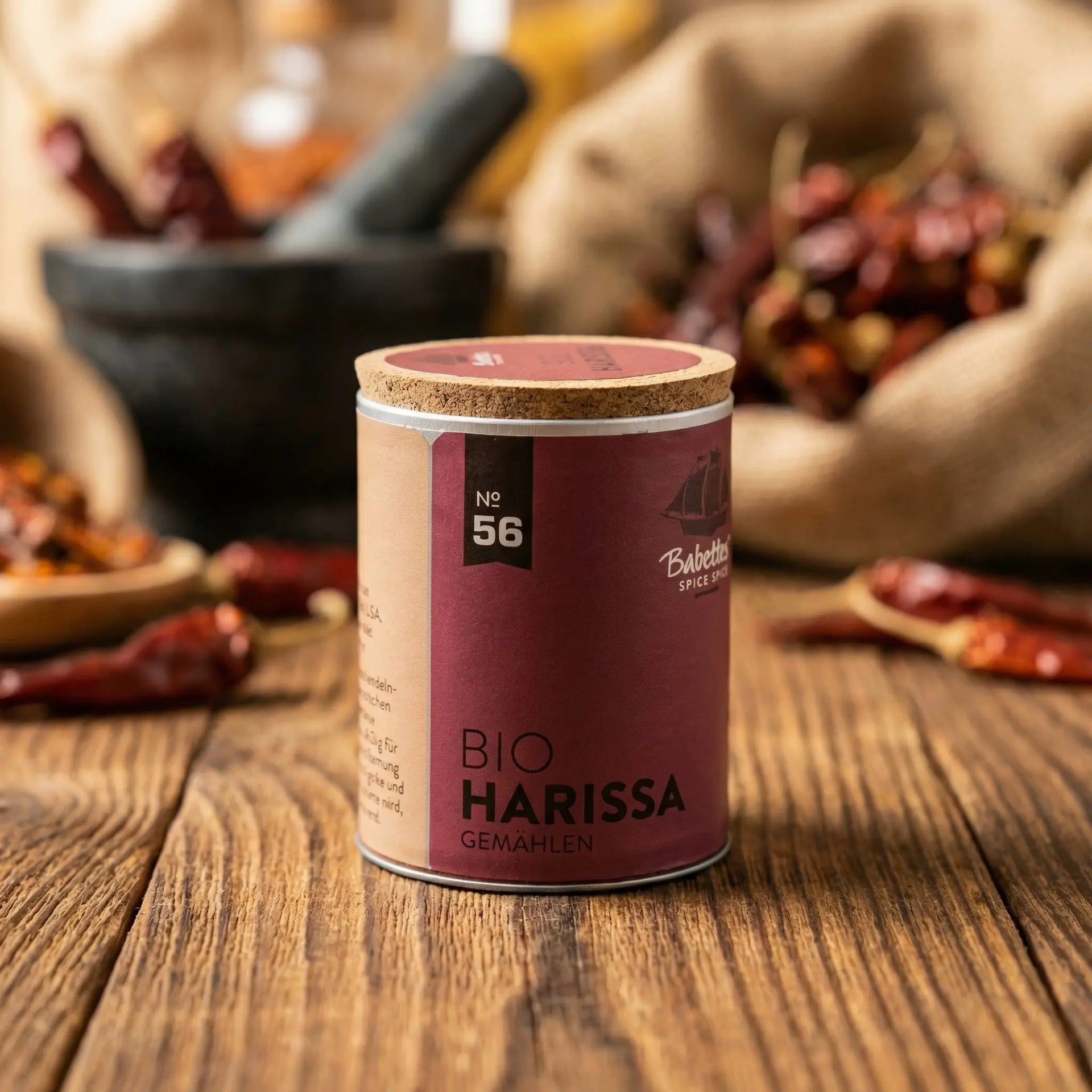 BIO-Harissa Dose 50g Santos Gourmet
