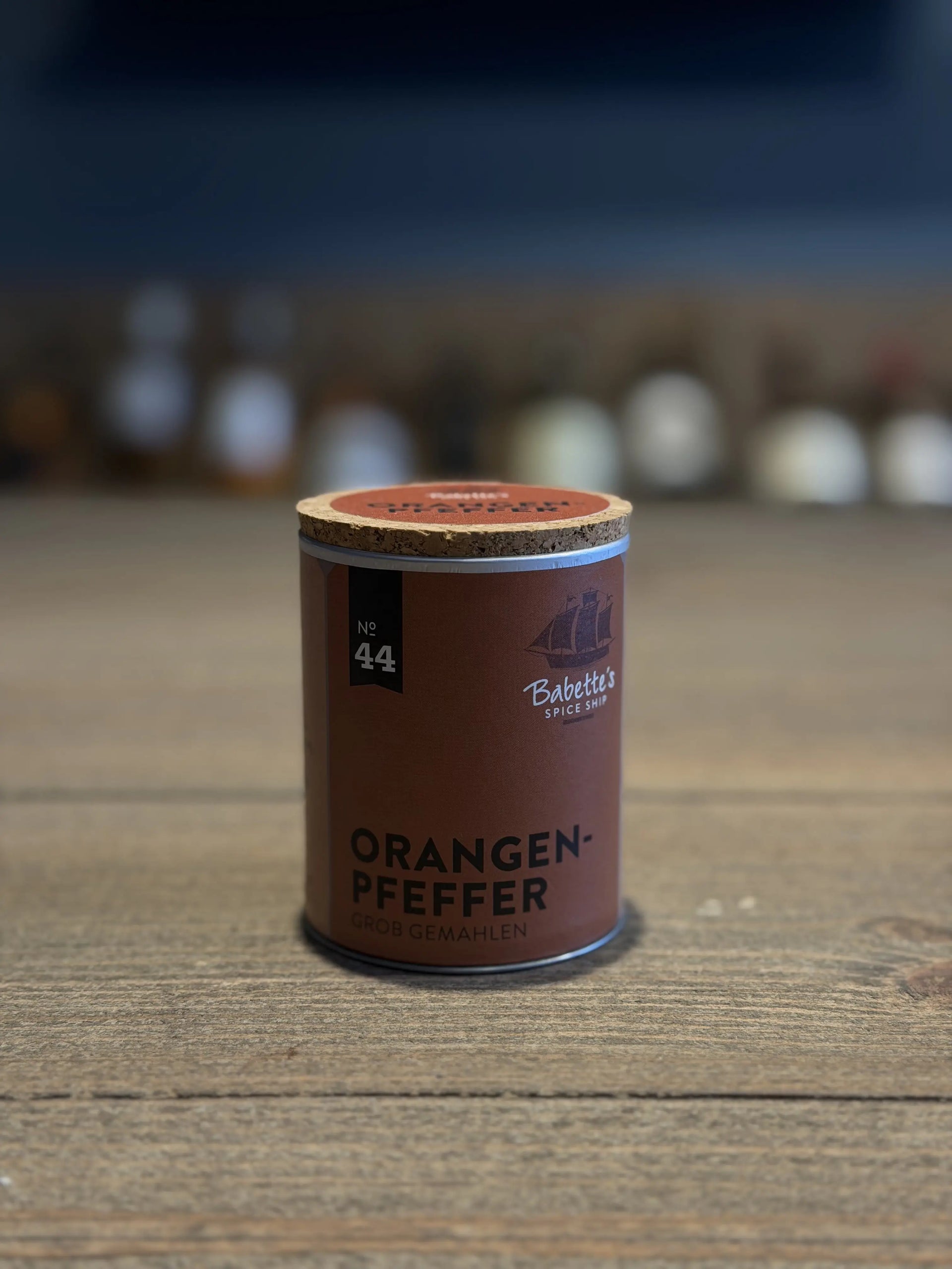 BIO Orangenpfeffer Dose 50g Santos Gourmet