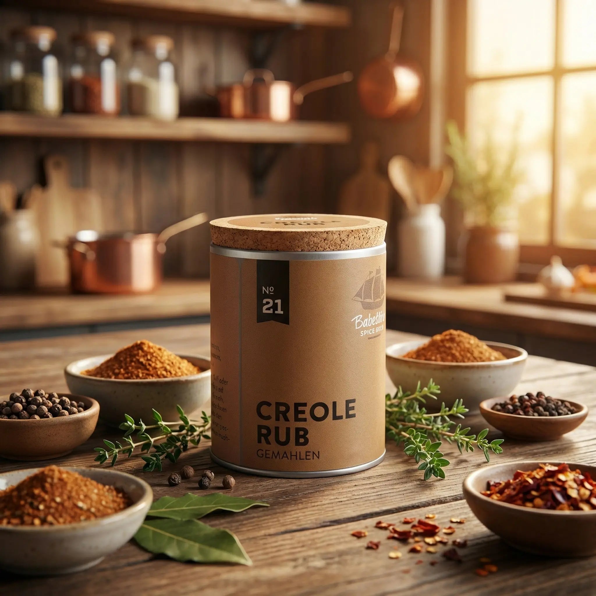 Bio Creole Rub Dose 50g Santos Gourmet