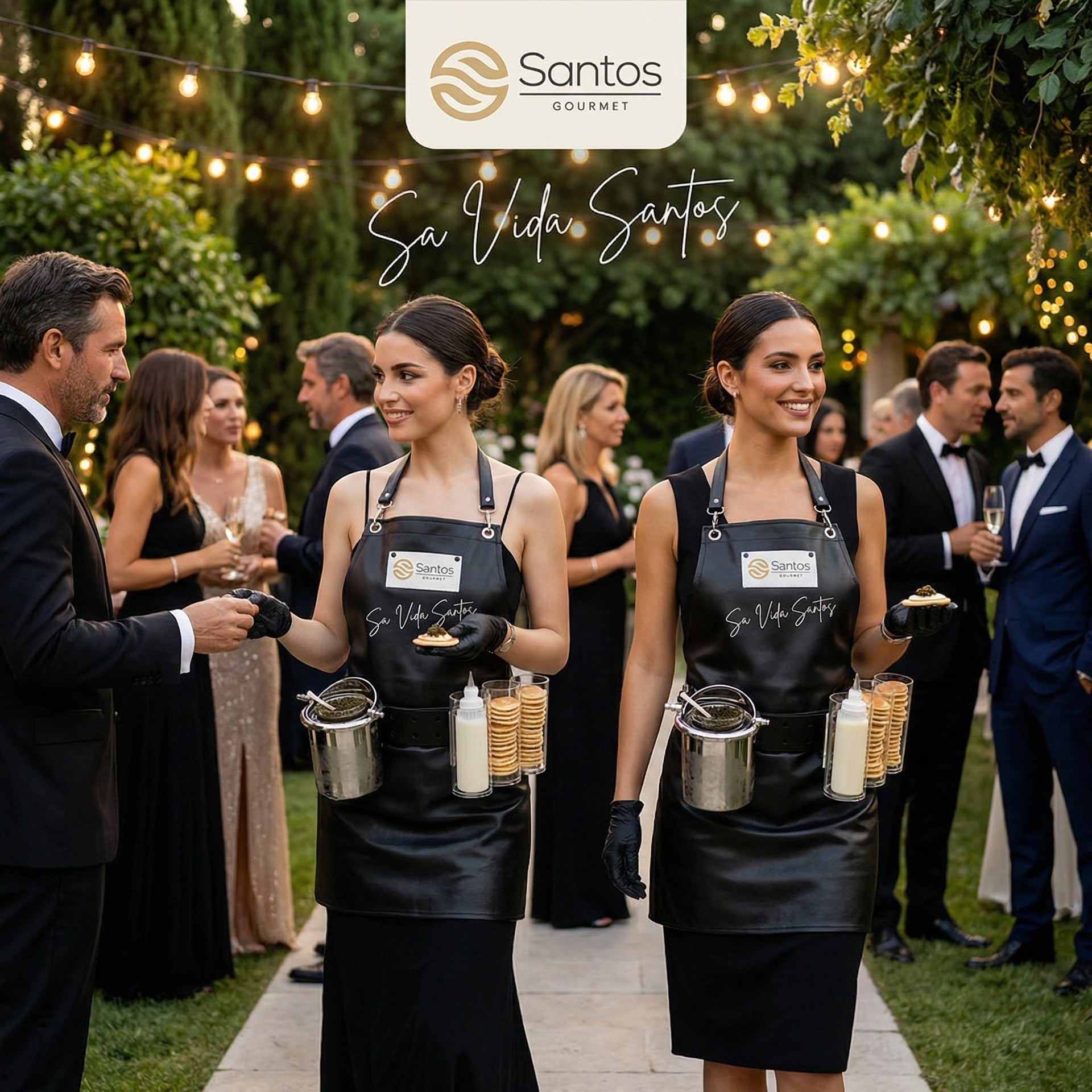 Caviar Girl Service: Elegant Caviar & Blinis for Your Next Event by Santos Gourmet Santos Gourmet