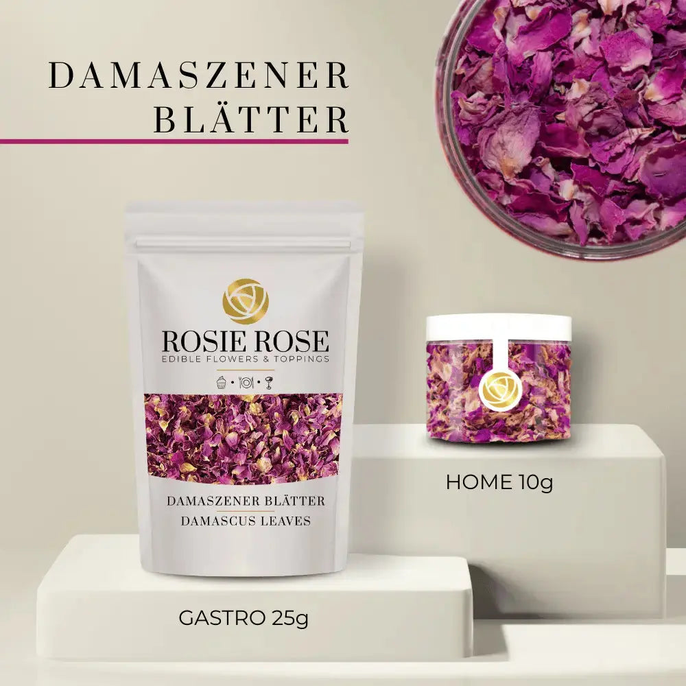 Rosenblätter - Rose Petals - Santos Gourmet
