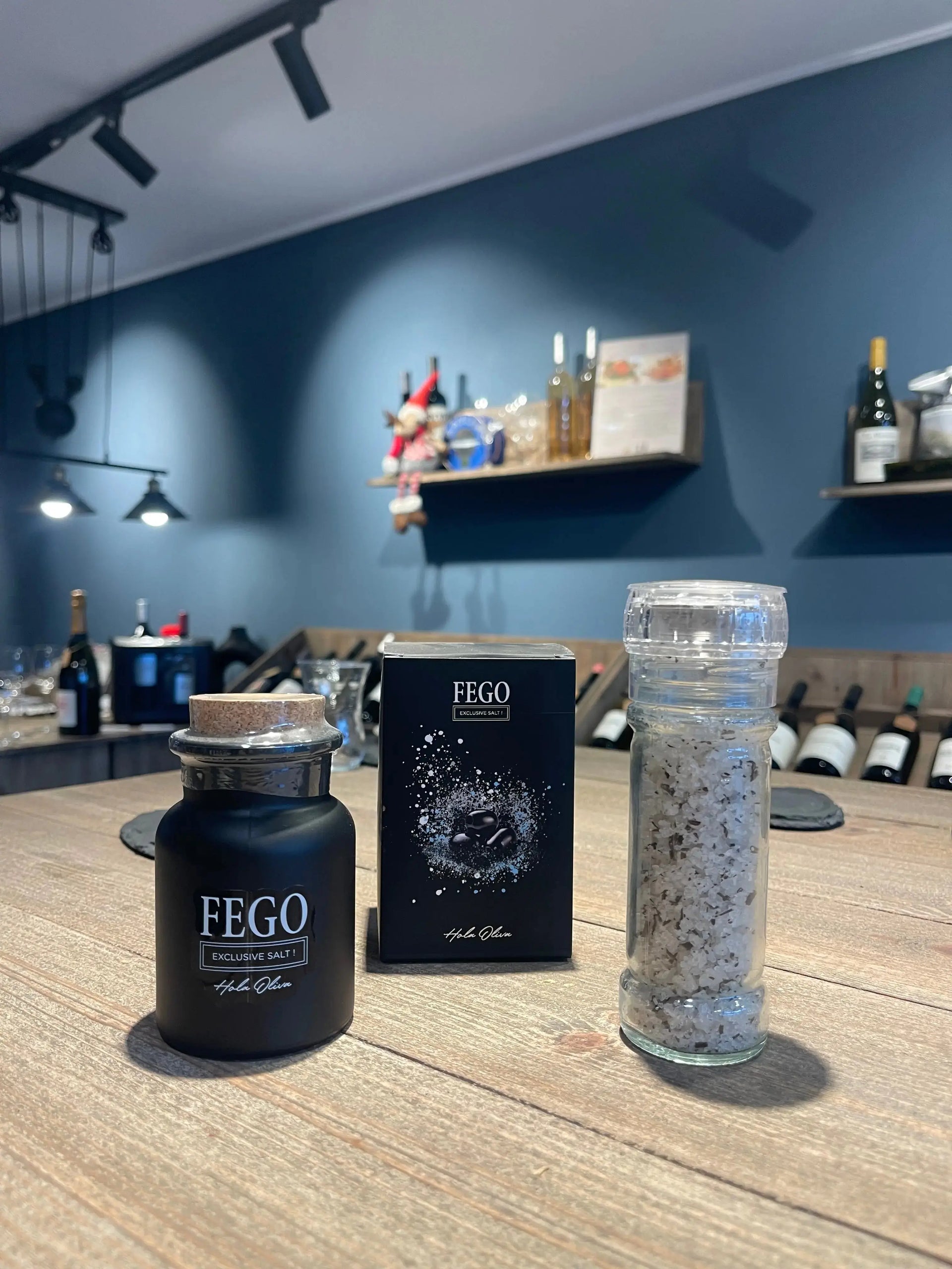 Fego Hola Oliva salt 125gr. Santos Gourmet