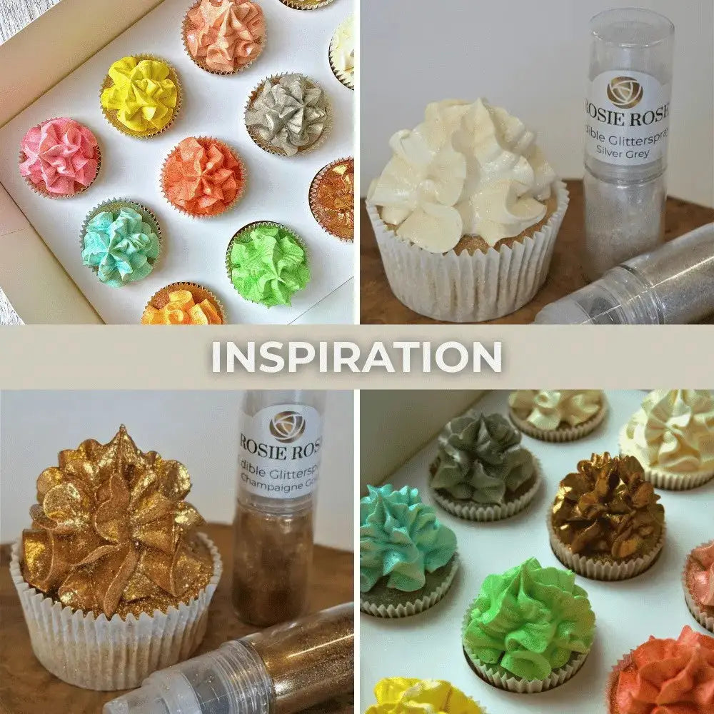 Glitter Dust Silver Grey 5g Santos Gourmet