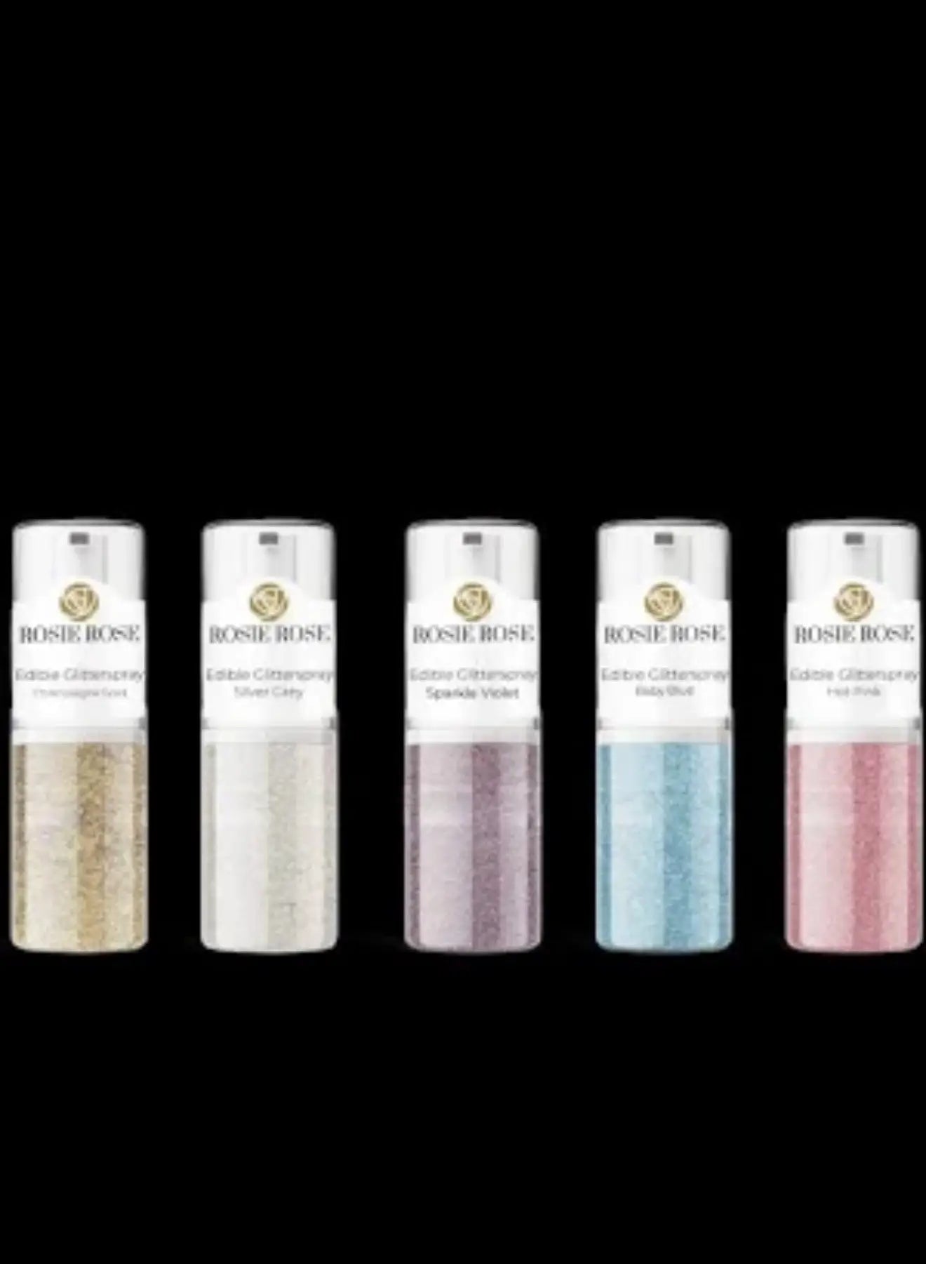 Glitter Dust Silver Grey 5g Santos Gourmet