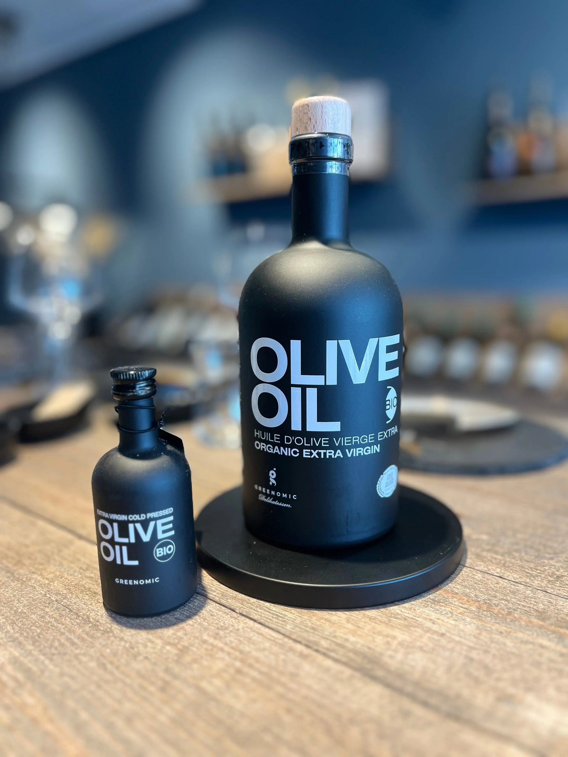 Organic Black Olive Oil 500ml Santos Gourmet
