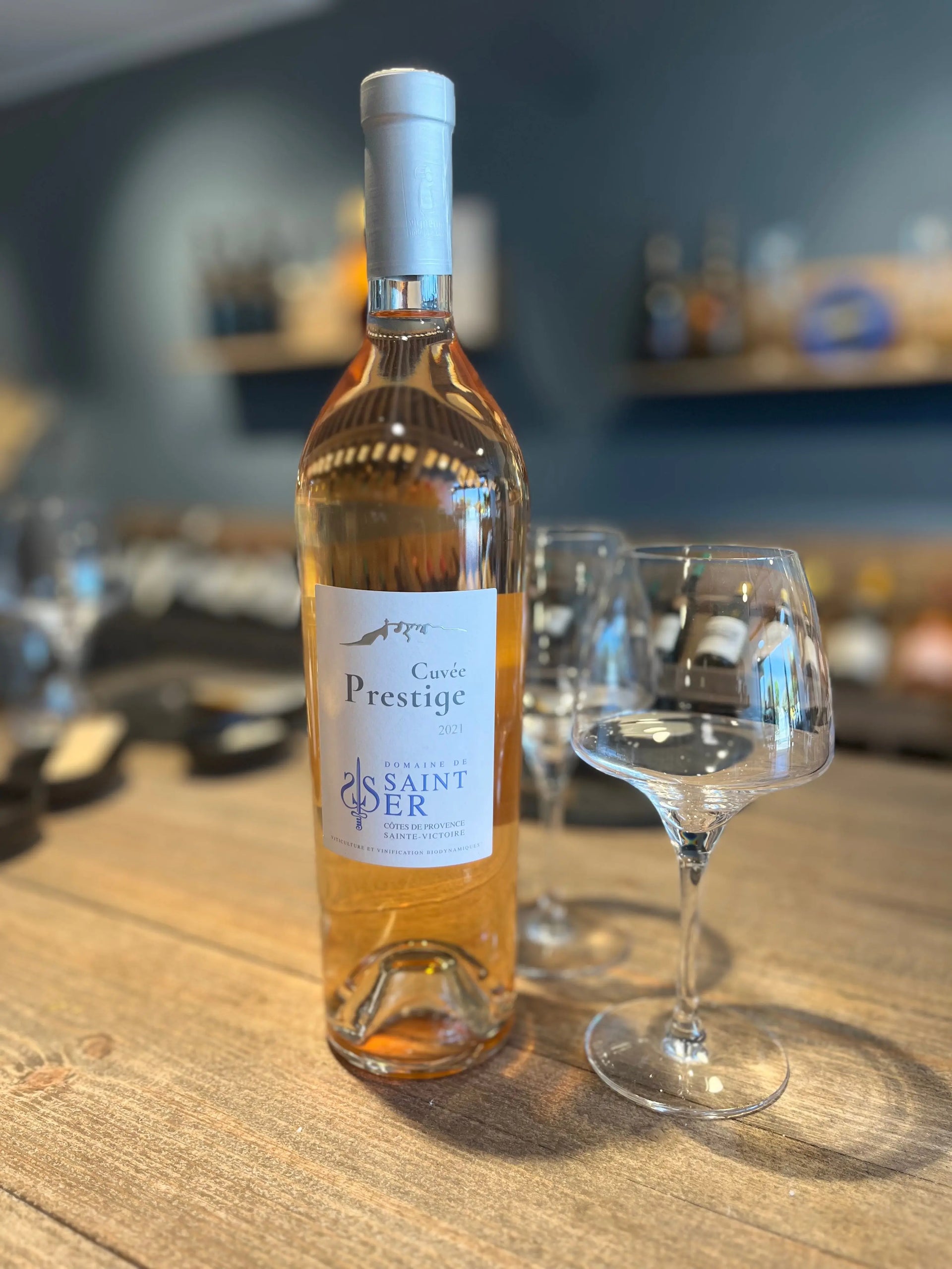 Domaine de Saint-Ser Cotes de Provence Sainte-Victoire Prestige Rose Santos Gourmet