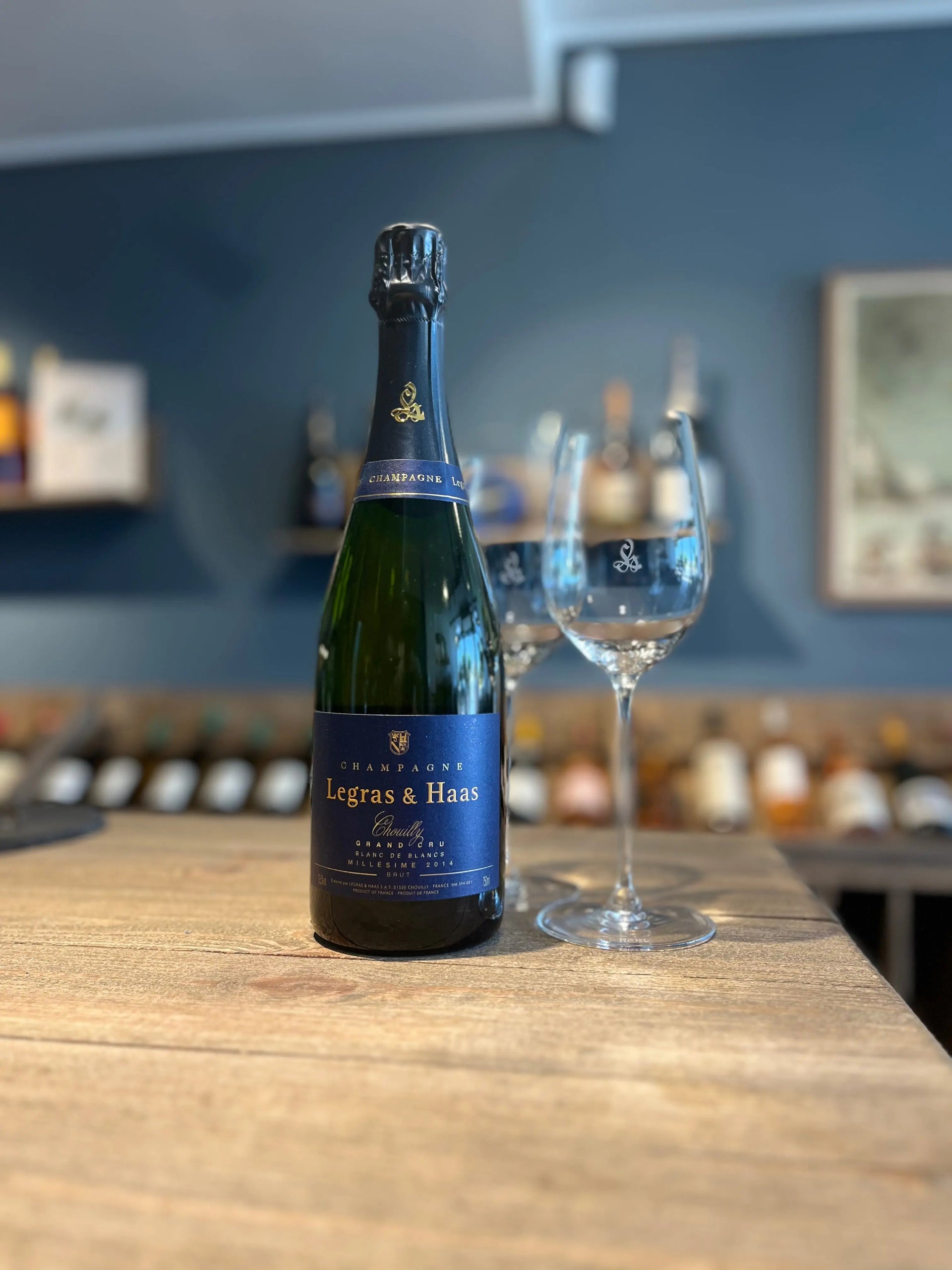 Champagne Legras & Haas Blanc de Blancs Vintage 2014 Grand Cru | 0.75 l Santos Gourmet