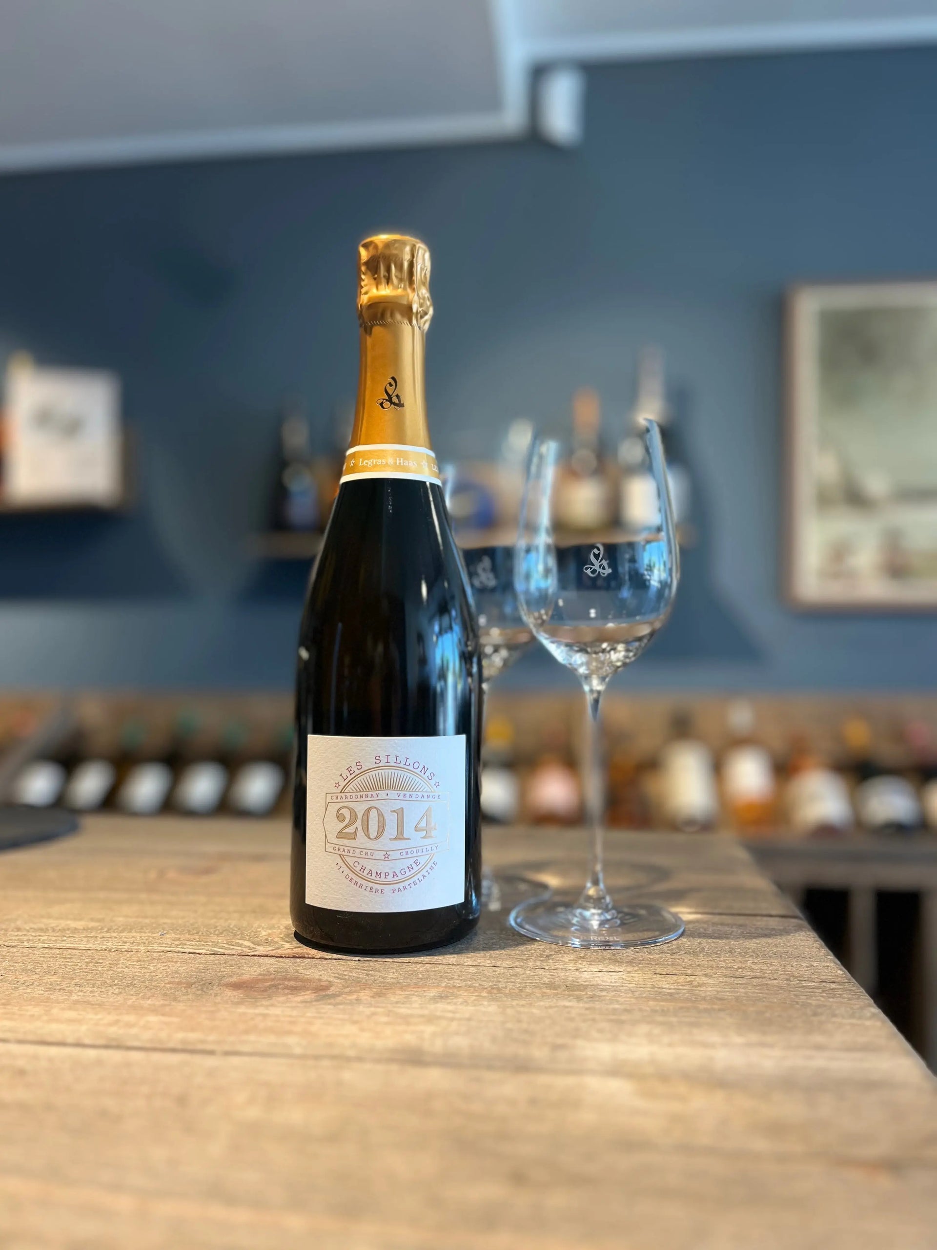 Champagne Legras & Haas Les Sillons Vintage 2014 | 0.75 l Santos Gourmet