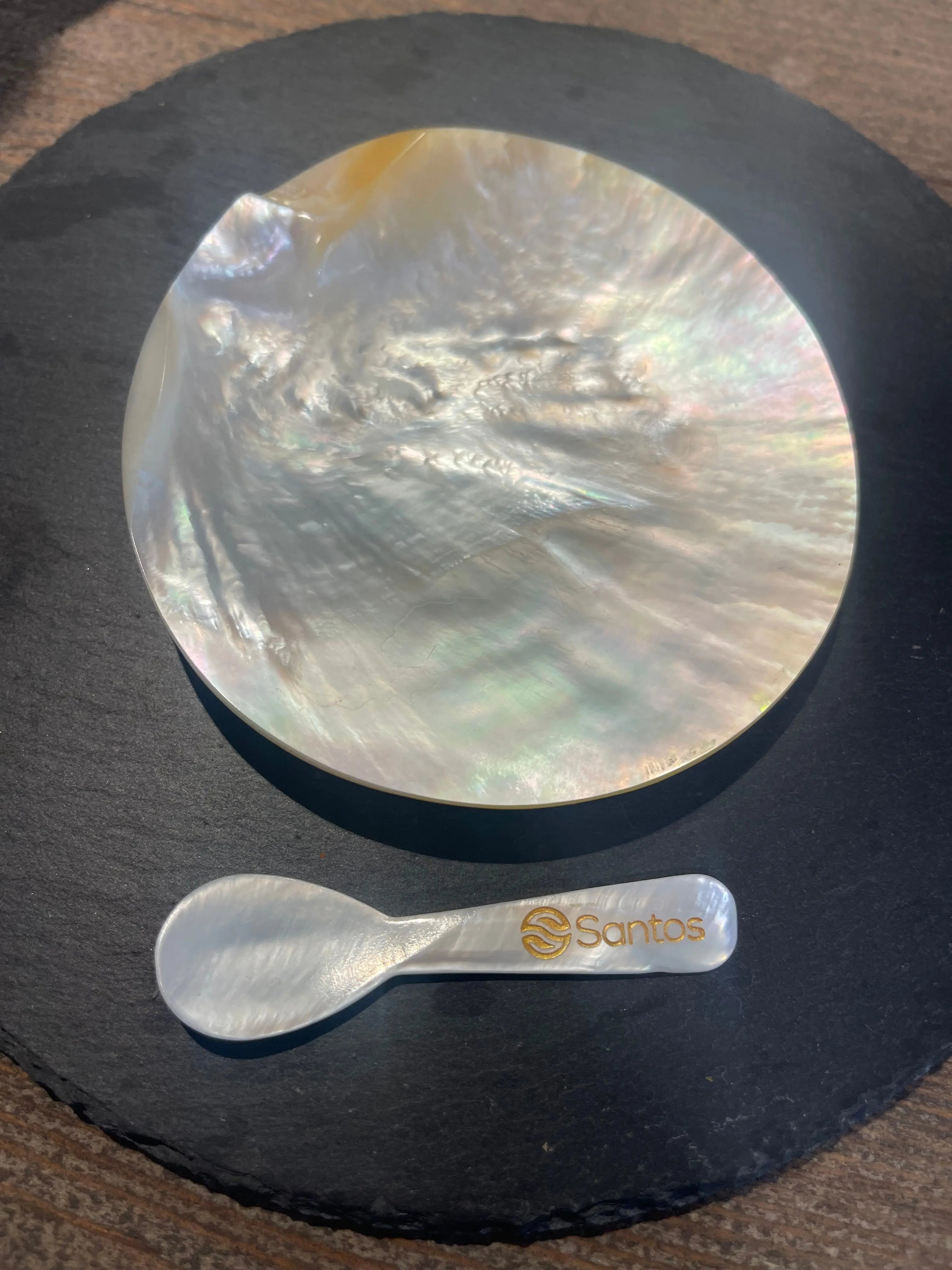 Caviar Perlmutschale 7 cm Santos Gourmet