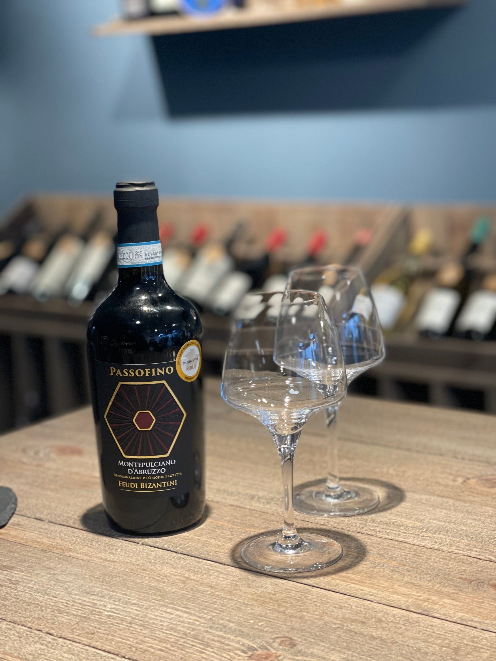 PASSOFINO MONTEPULCIANO D'ABRUZZO DOP Feudi Bizantini Santos Gourmet