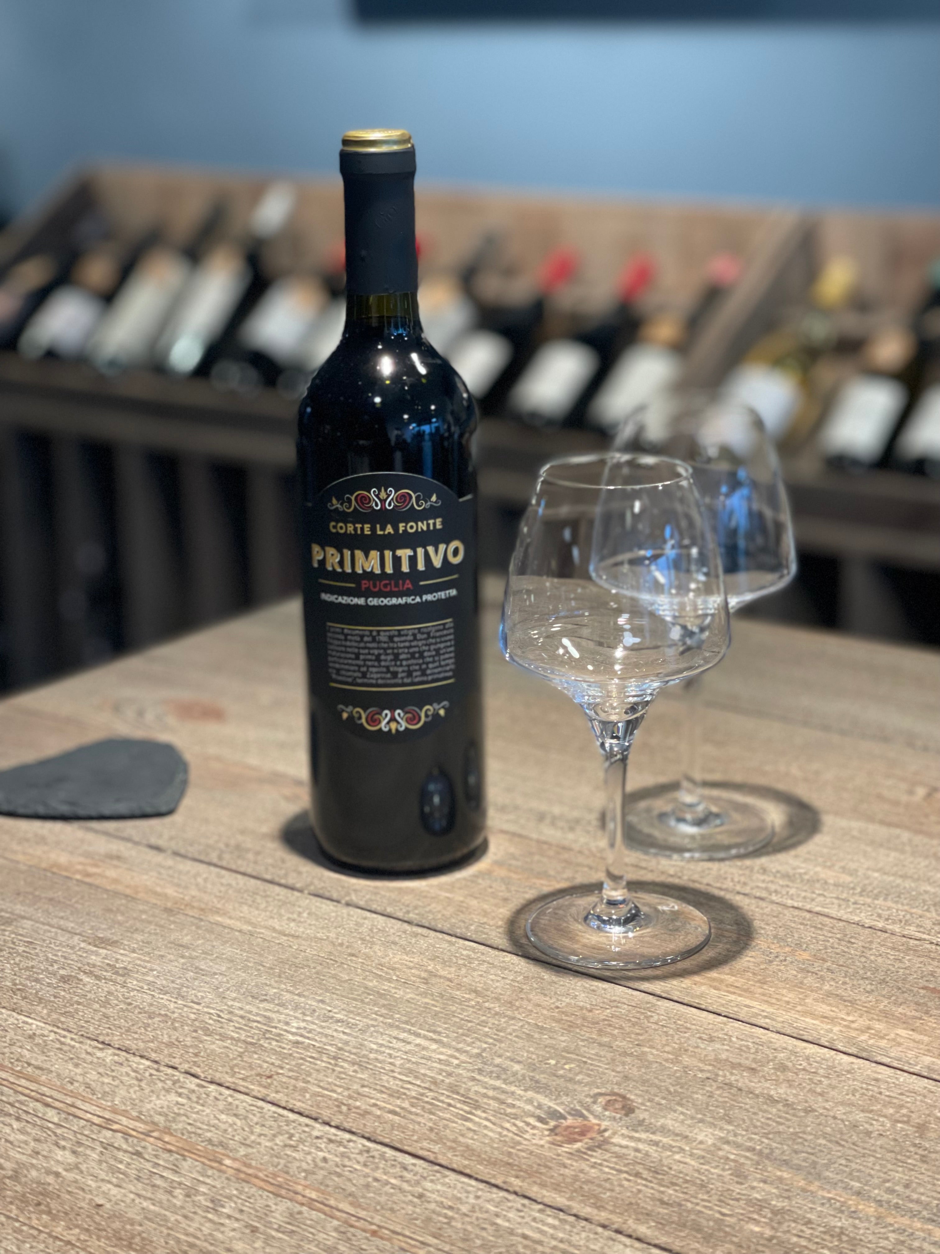 PRIMITIVO 'CORTE LA FONTE' PUGLIA 2023 IGP Santos Gourmet