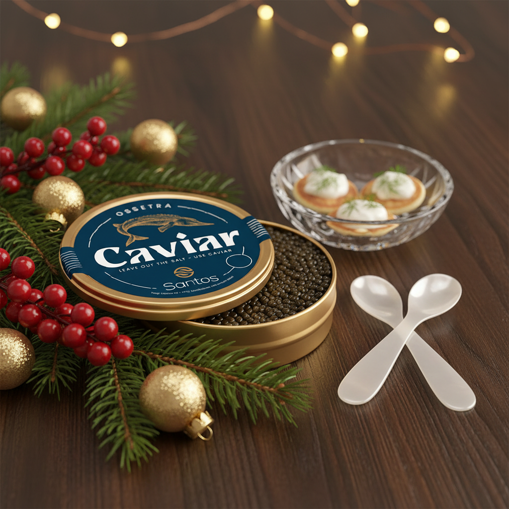 Santos Ossetra Caviar Santos Gourmet