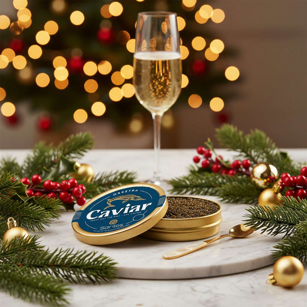 Santos Ossetra Caviar Santos Gourmet