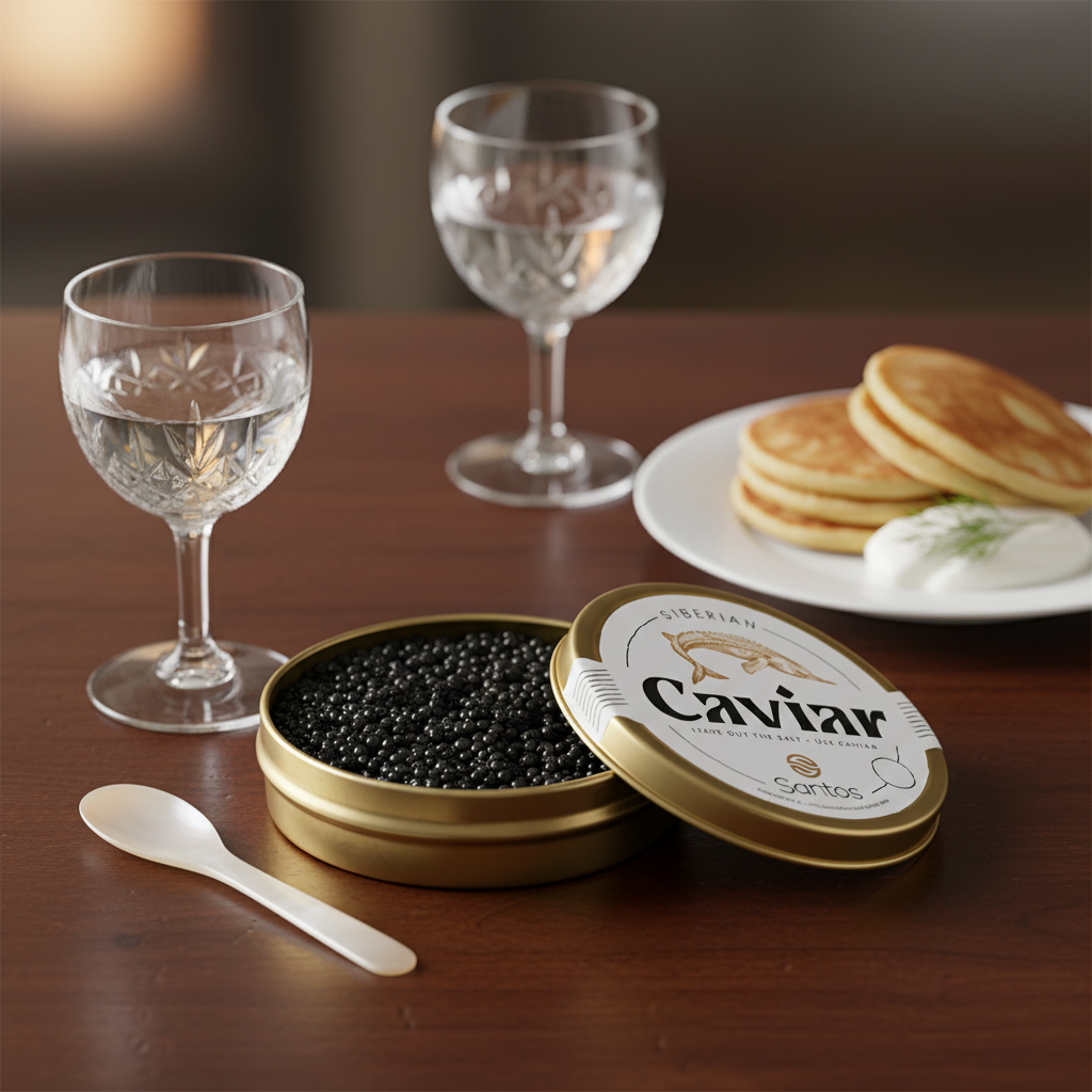 Santos Gourmet Siberian Caviar Santos Gourmet