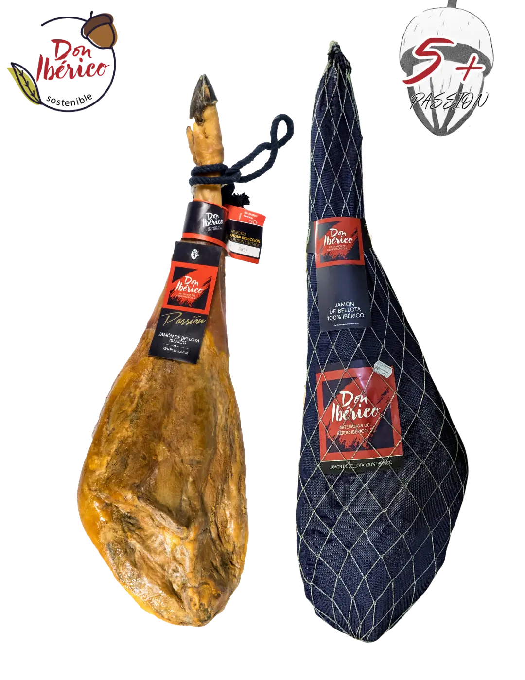 Jamón de Bellota Ibérico (75% R.I.) MONJAMON Y MAS