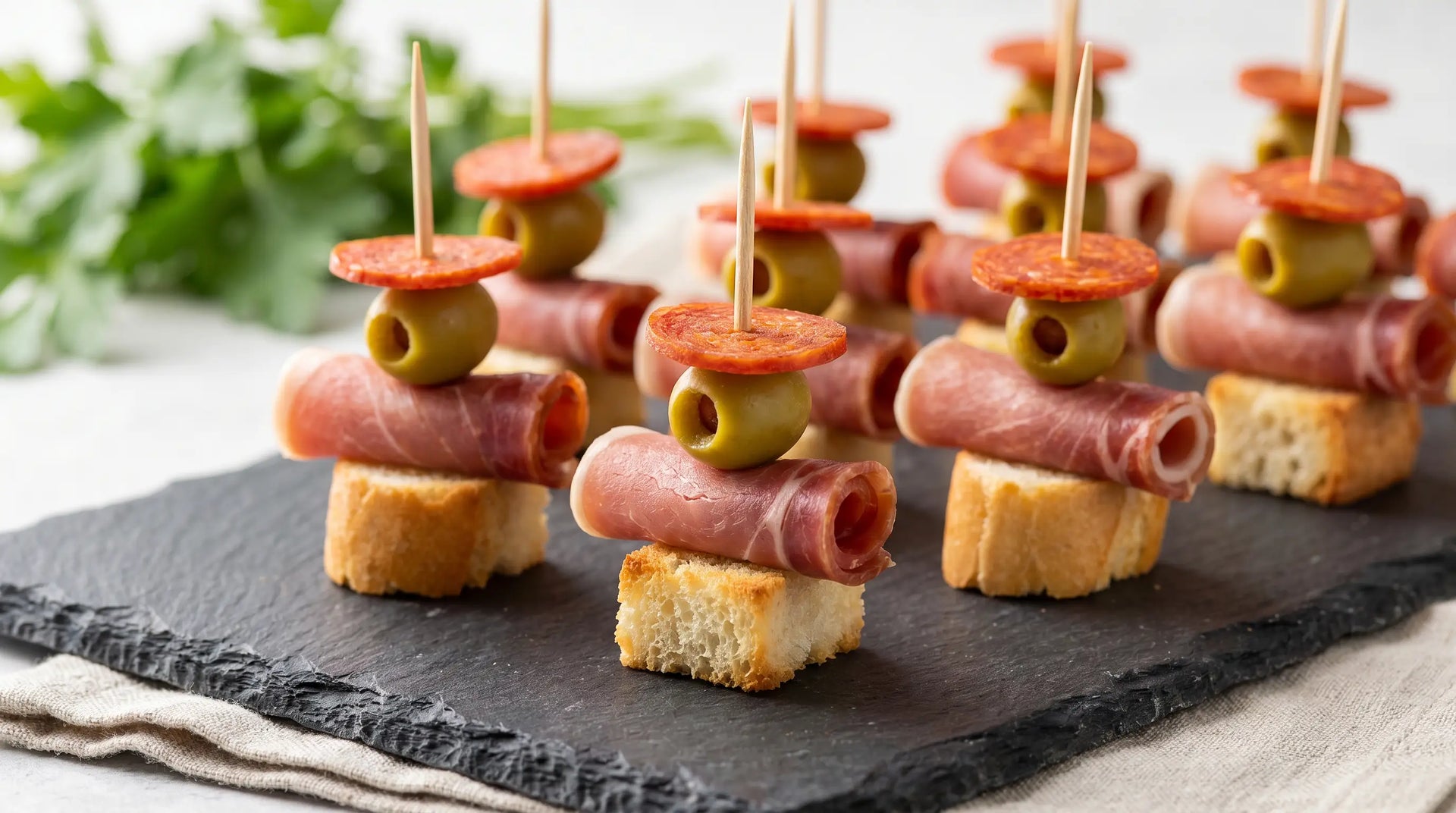 Jamon bites (8pcs) from santos gourmet Santos Gourmet