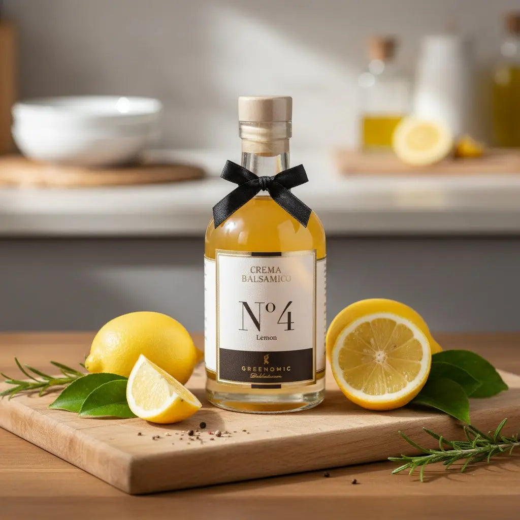 Lemon Balsamic Cream Santos Gourmet
