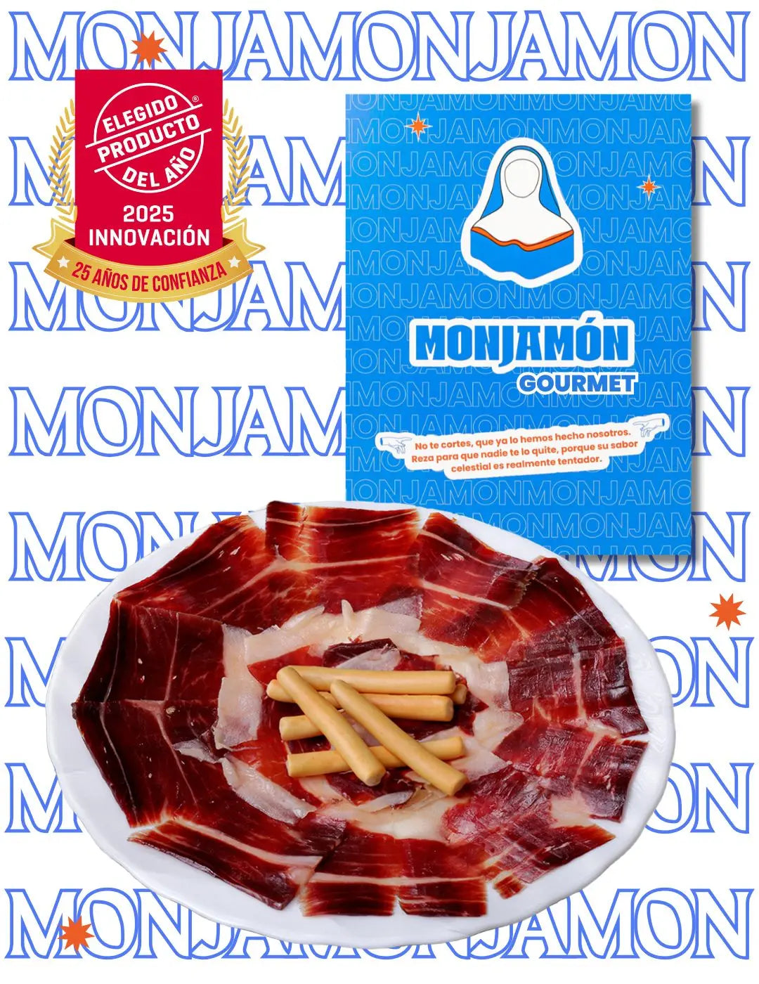 Jamón de Bellota 100% Ibérico +42 Meses | Certificado BRIDA NEGRA MONJAMON Y MAS