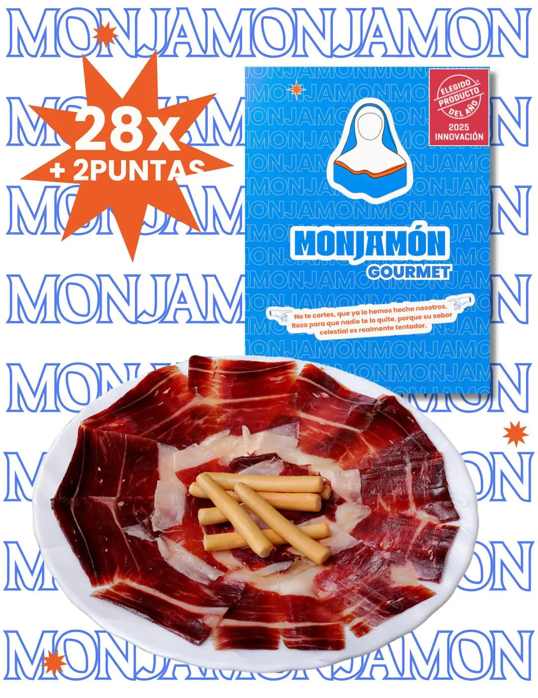 Jamón de Bellota 100% Ibérico +42 Meses | Certificado BRIDA NEGRA MONJAMON Y MAS