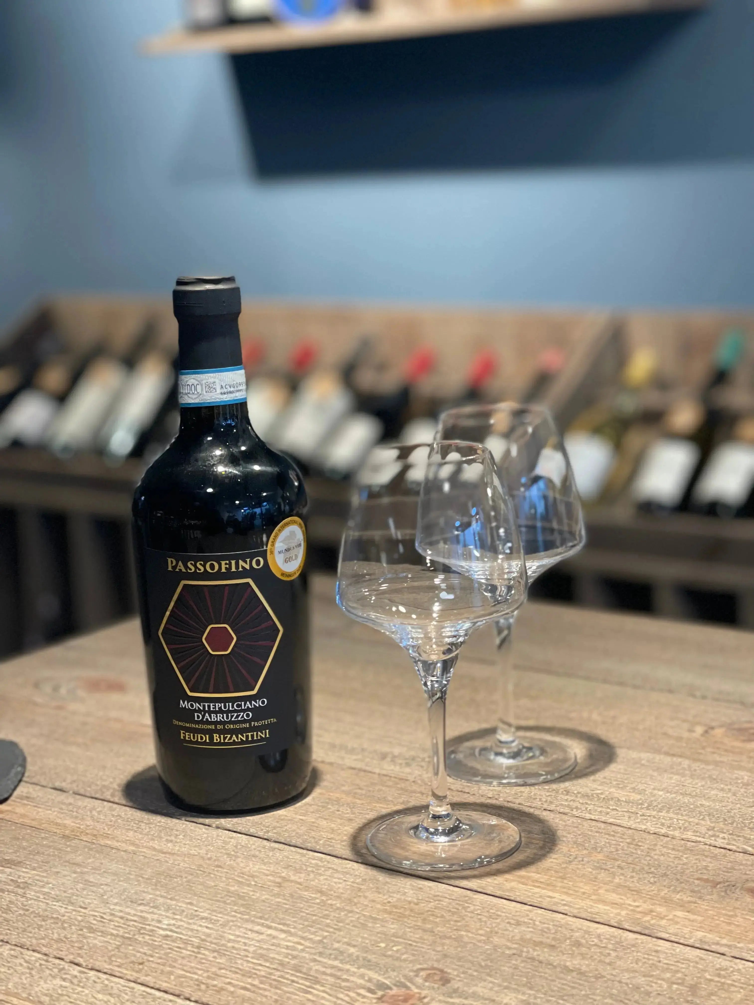 PASSOFINO MONTEPULCIANO D'ABRUZZO DOP Feudi Bizantini Santos Gourmet