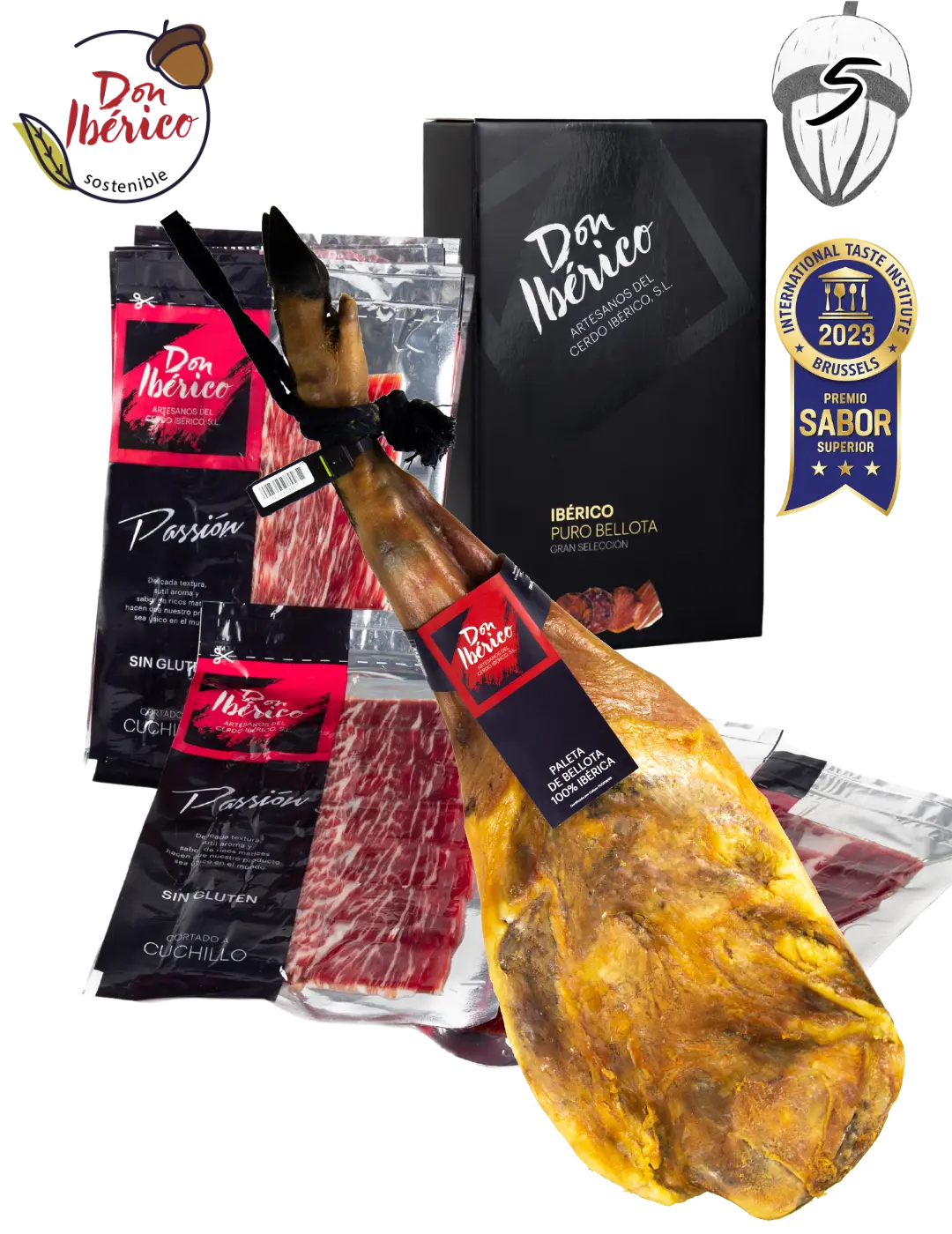 Paleta de Bellota 100% Ibérica | 2 Montaneras MONJAMON Y MAS