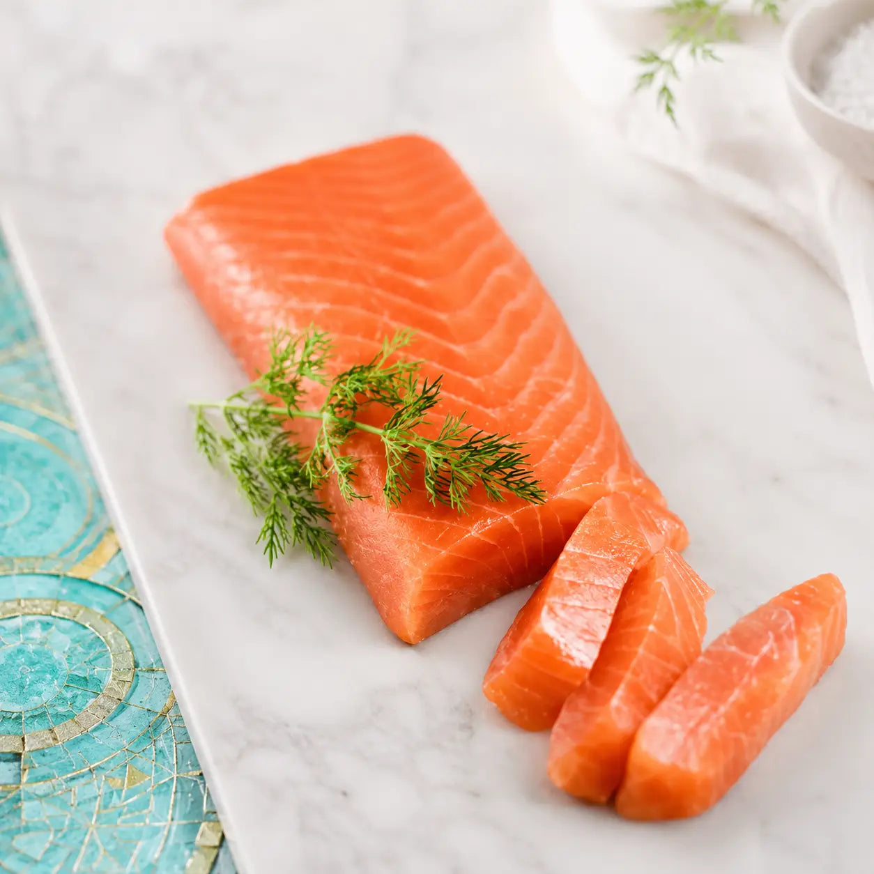 PRUNIER Norwegian Smoked Salmon Back Fillet – 400 g Santos Gourmet