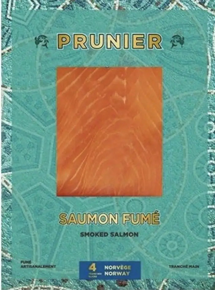 PRUNIER Räucherlachs in Scheiben 160 g Santos Gourmet