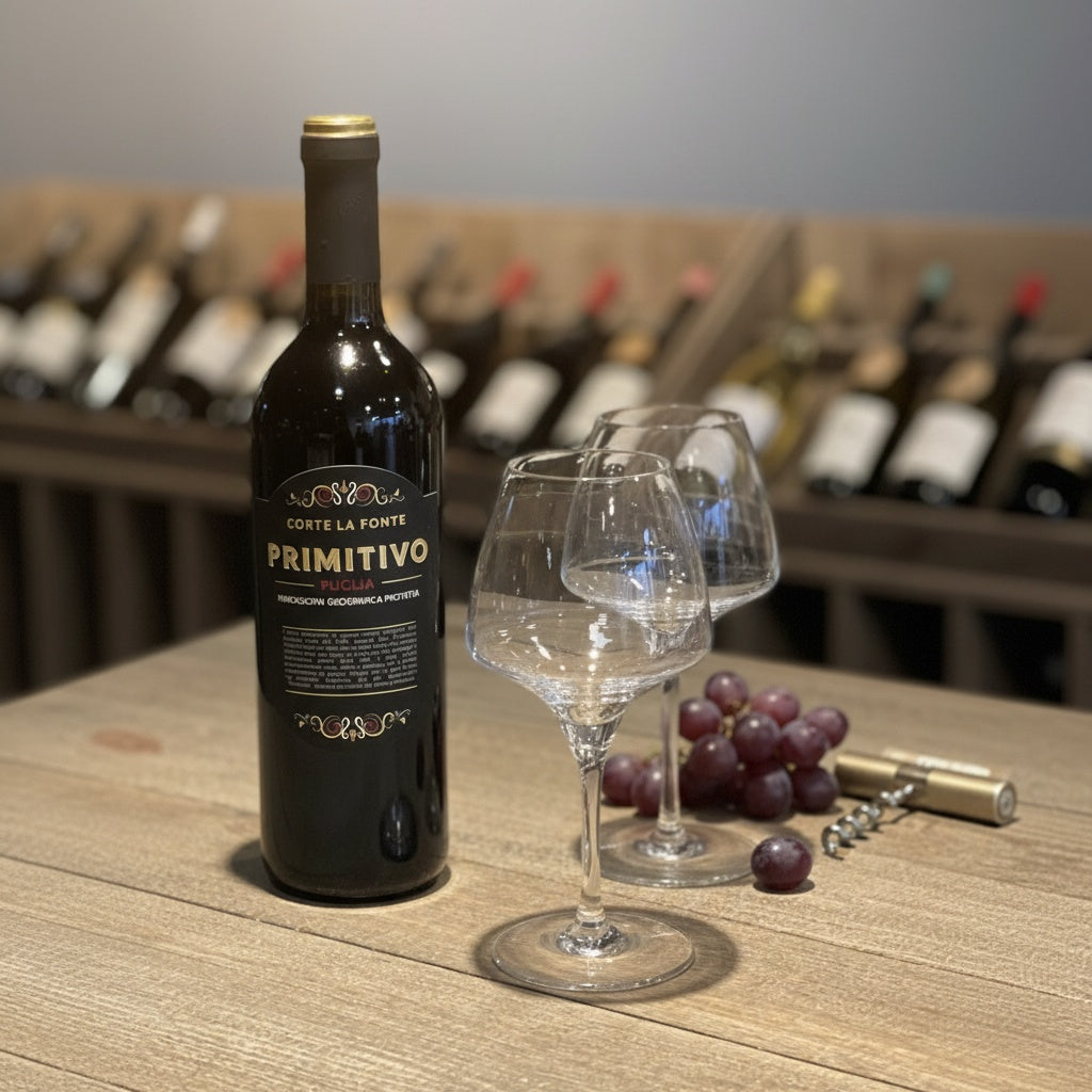 Primitivo 'CORTE LA FONTE' Puglia 2023 PGI Santos Gourmet