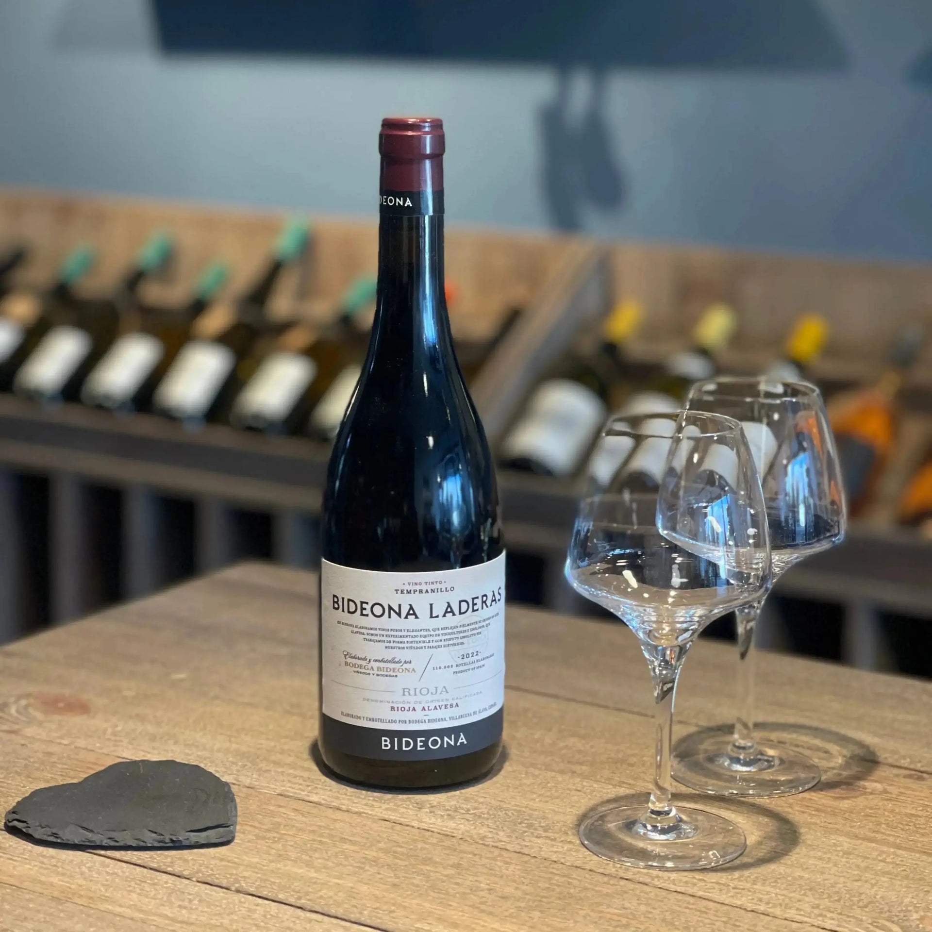 Rioja BIDEONA TEMPRANILLO DE LADERAS RIOJA ALAVESA 2022 Santos Gourmet