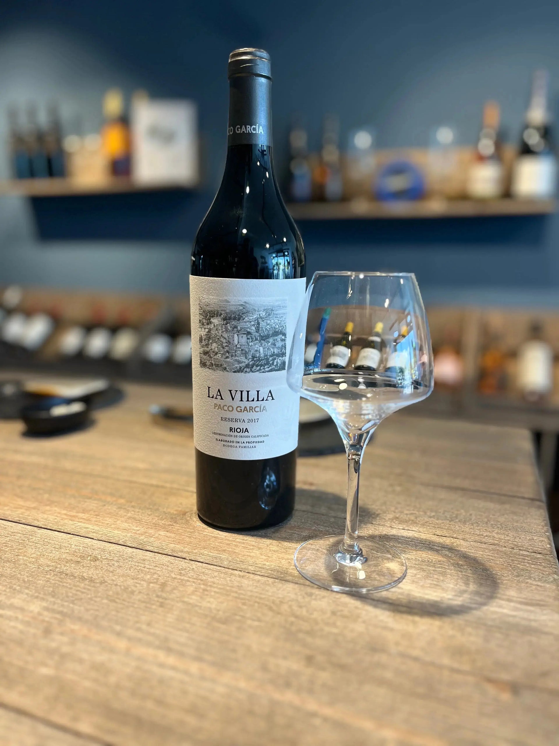 Rioja Reserva La Villa Rioja Paco Garcia Santos Gourmet