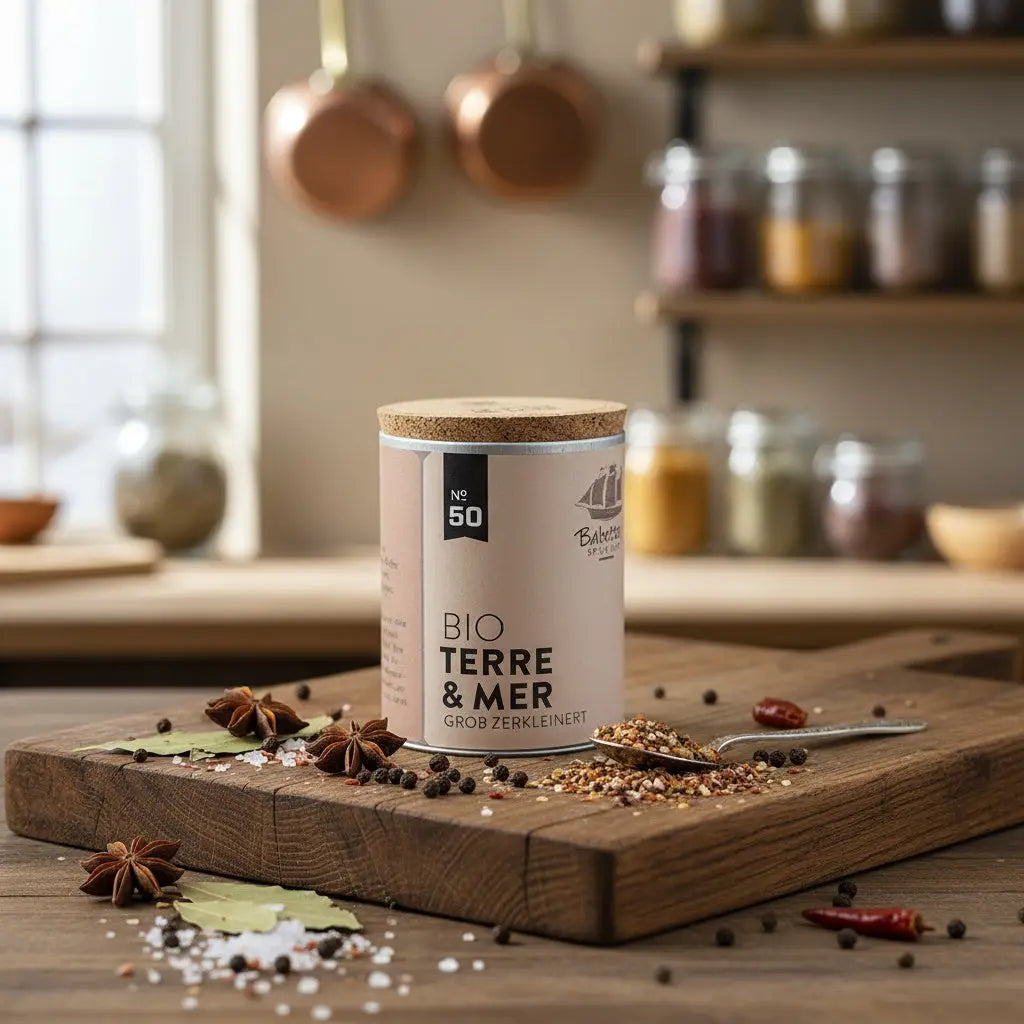 Spice mix -Terre & Mer can 40g Santos Gourmet