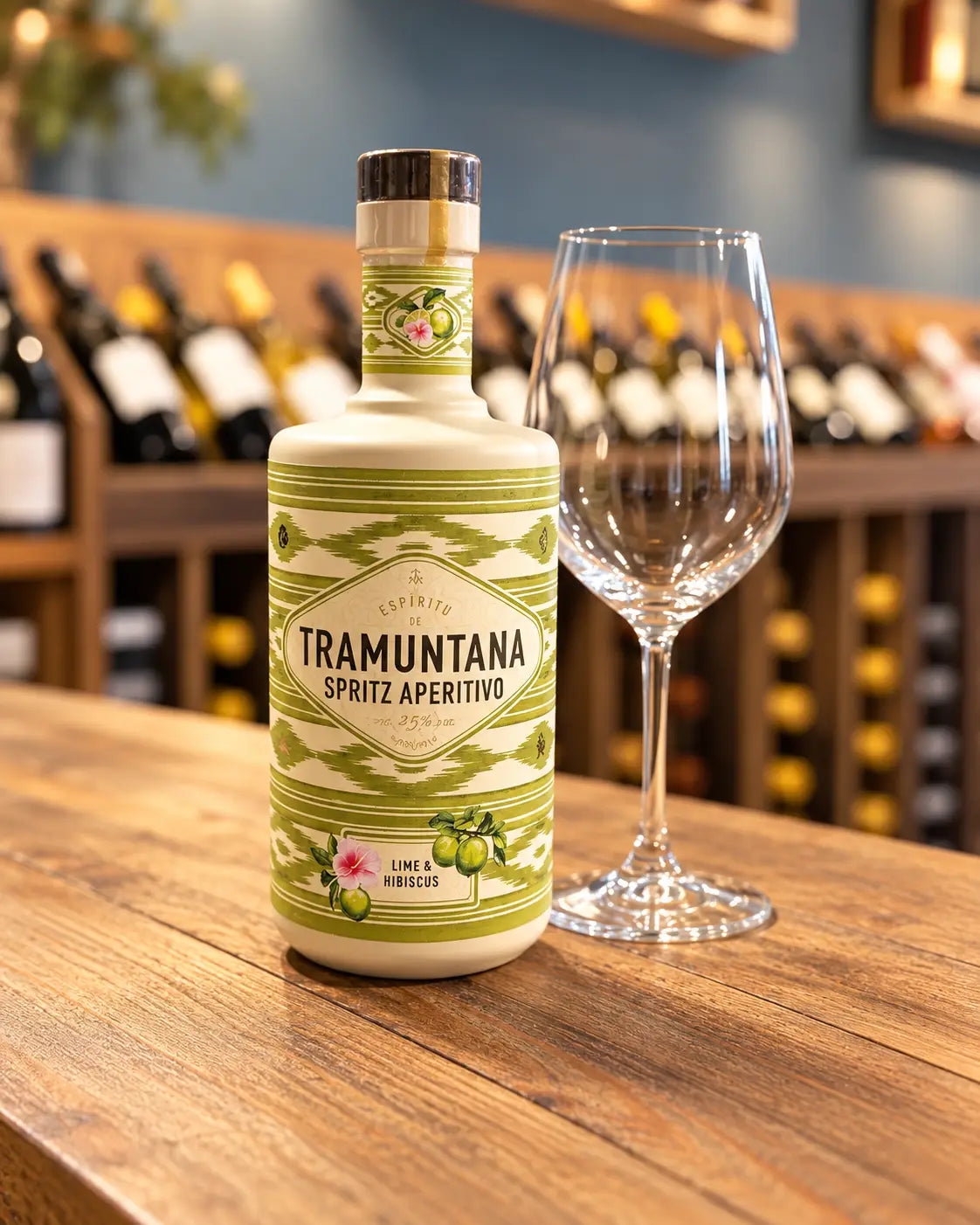 Tramuntana Spritz Aperitivo – Lime & Hibiscus, 700 ml Santos Gourmet