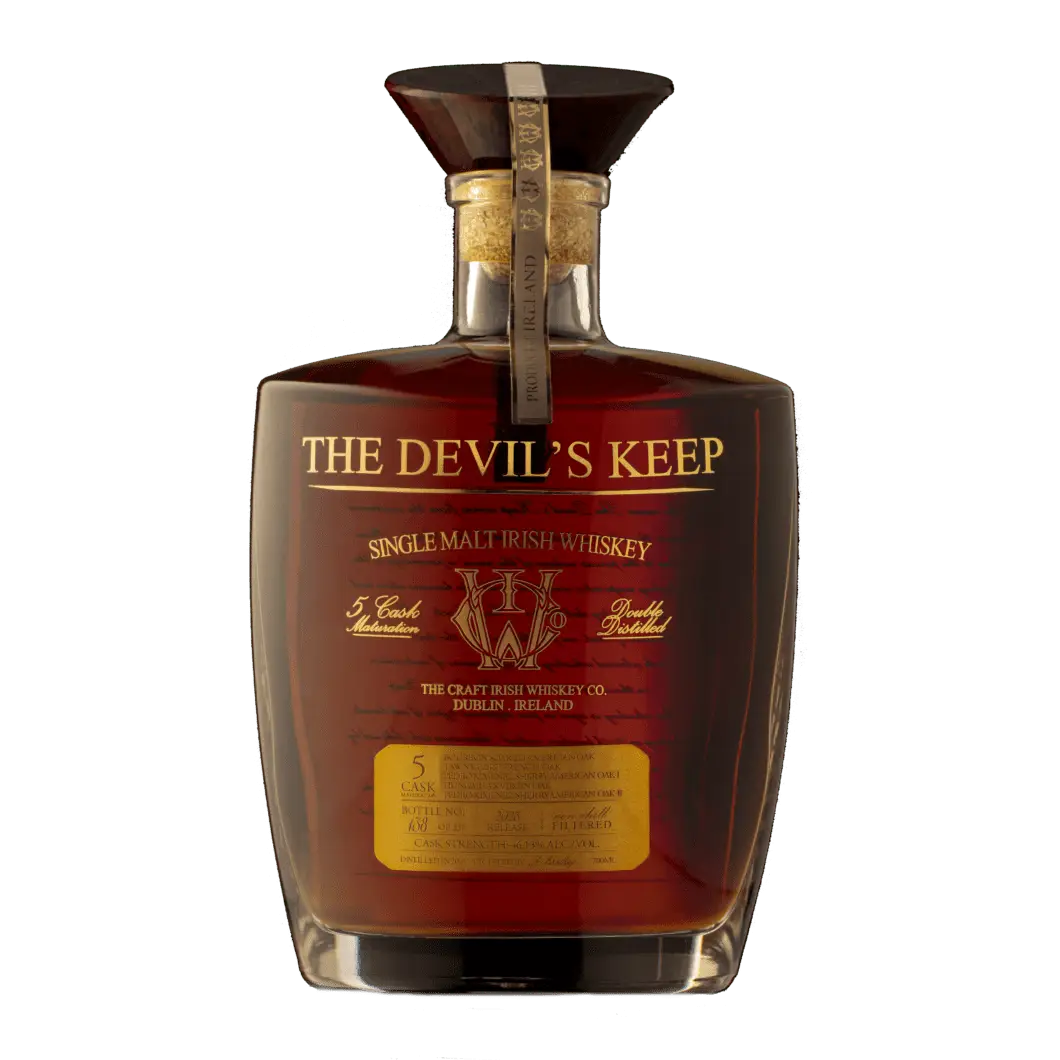 Whisky The Devil’s Keep 2023 – Ultra Rare Irish Single Malt Whiskey Santos Gourmet