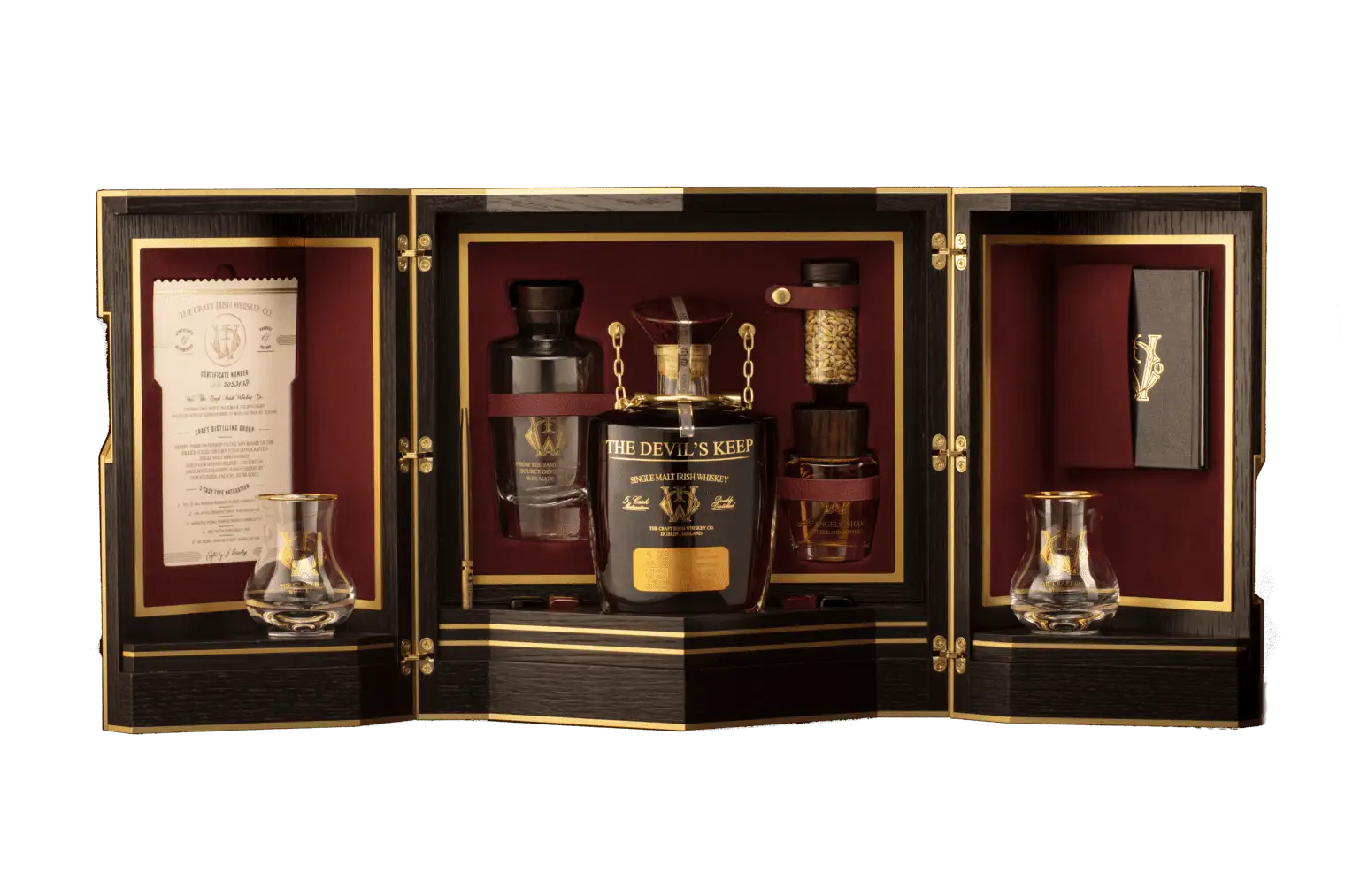Whisky The Devil’s Keep 2023 – Ultra Rare Irish Single Malt Whiskey Santos Gourmet