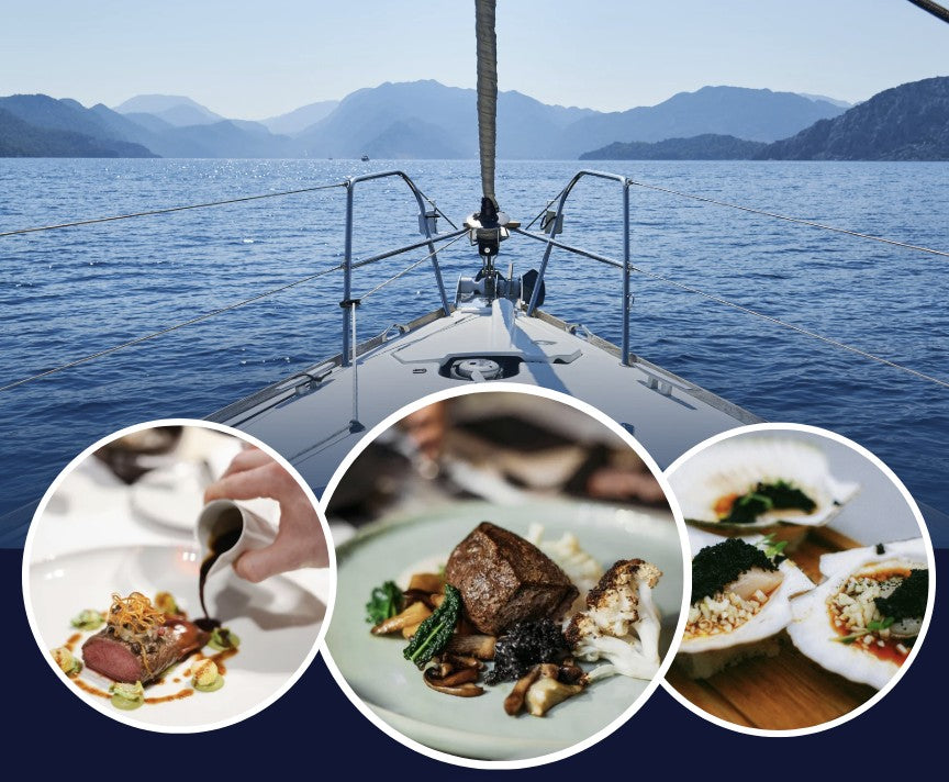 privat chef on your yacht full day