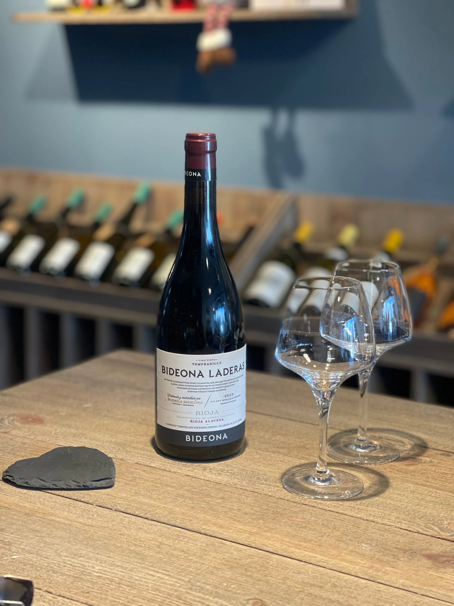 BIDEONA TEMPRANILLO DE LADERAS RIOJA ALAVESA 2022 Santos Gourmet