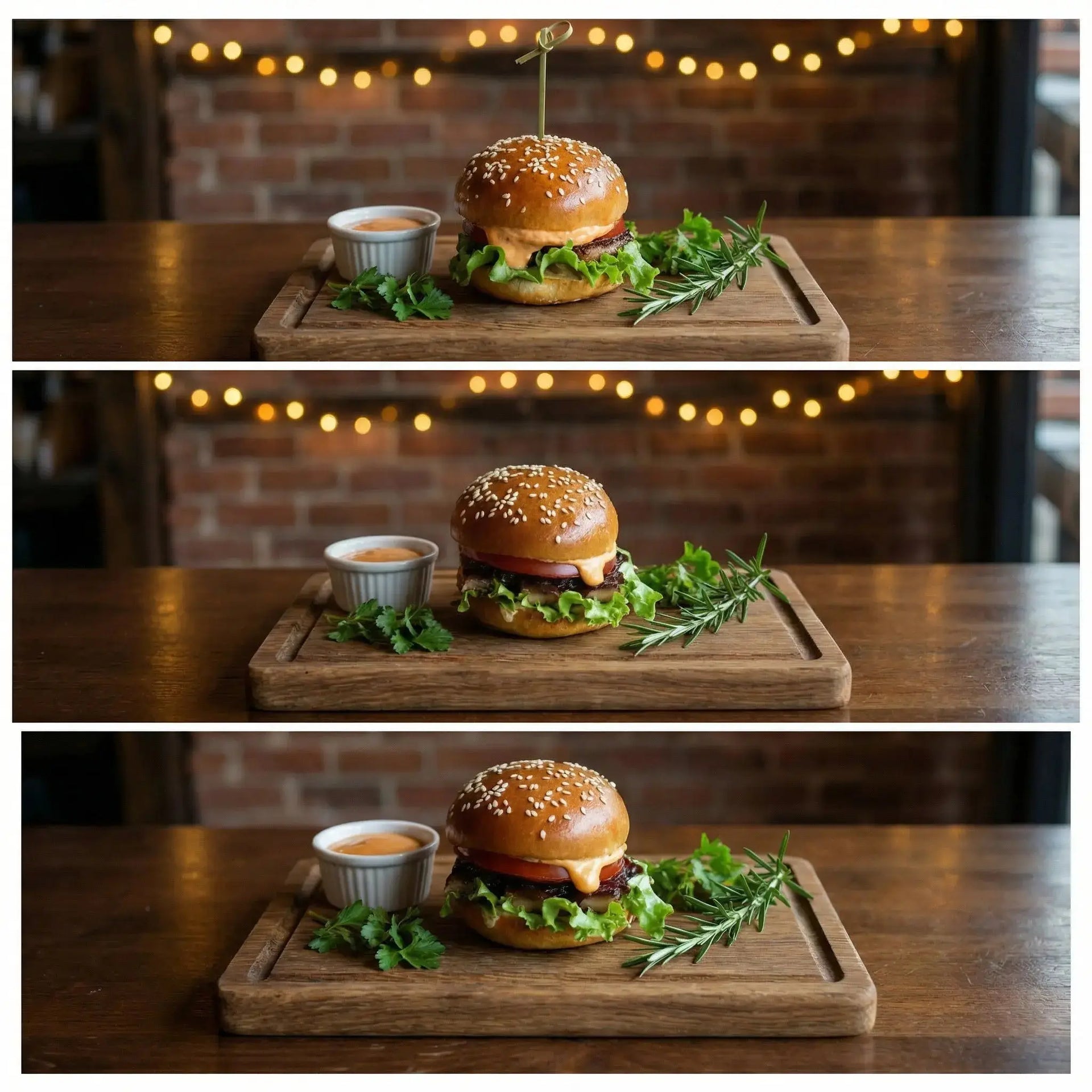 catering mini burger (6pcs) Santos Gourmet