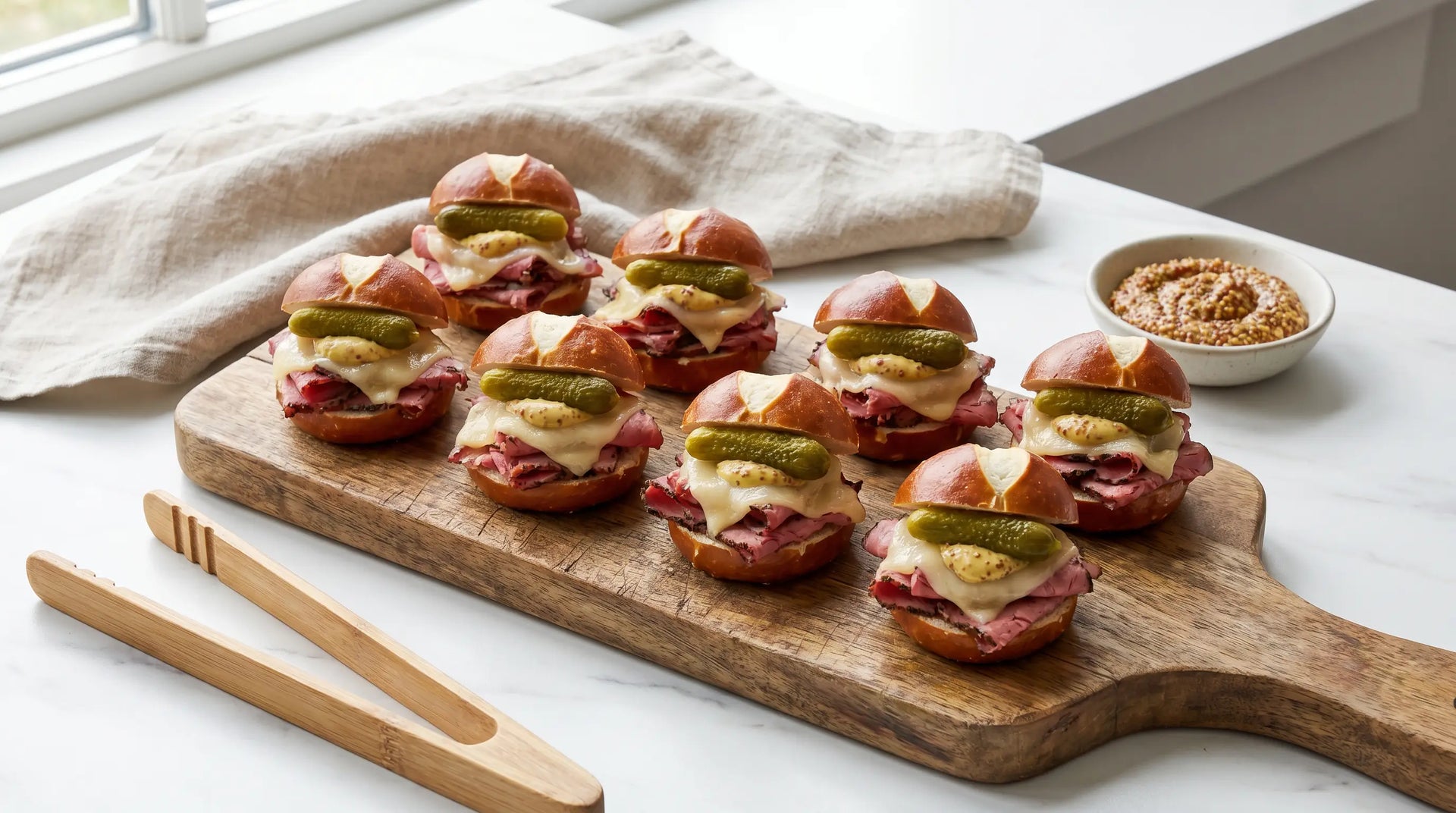catering pastrami bites (10pcs) Santos Gourmet
