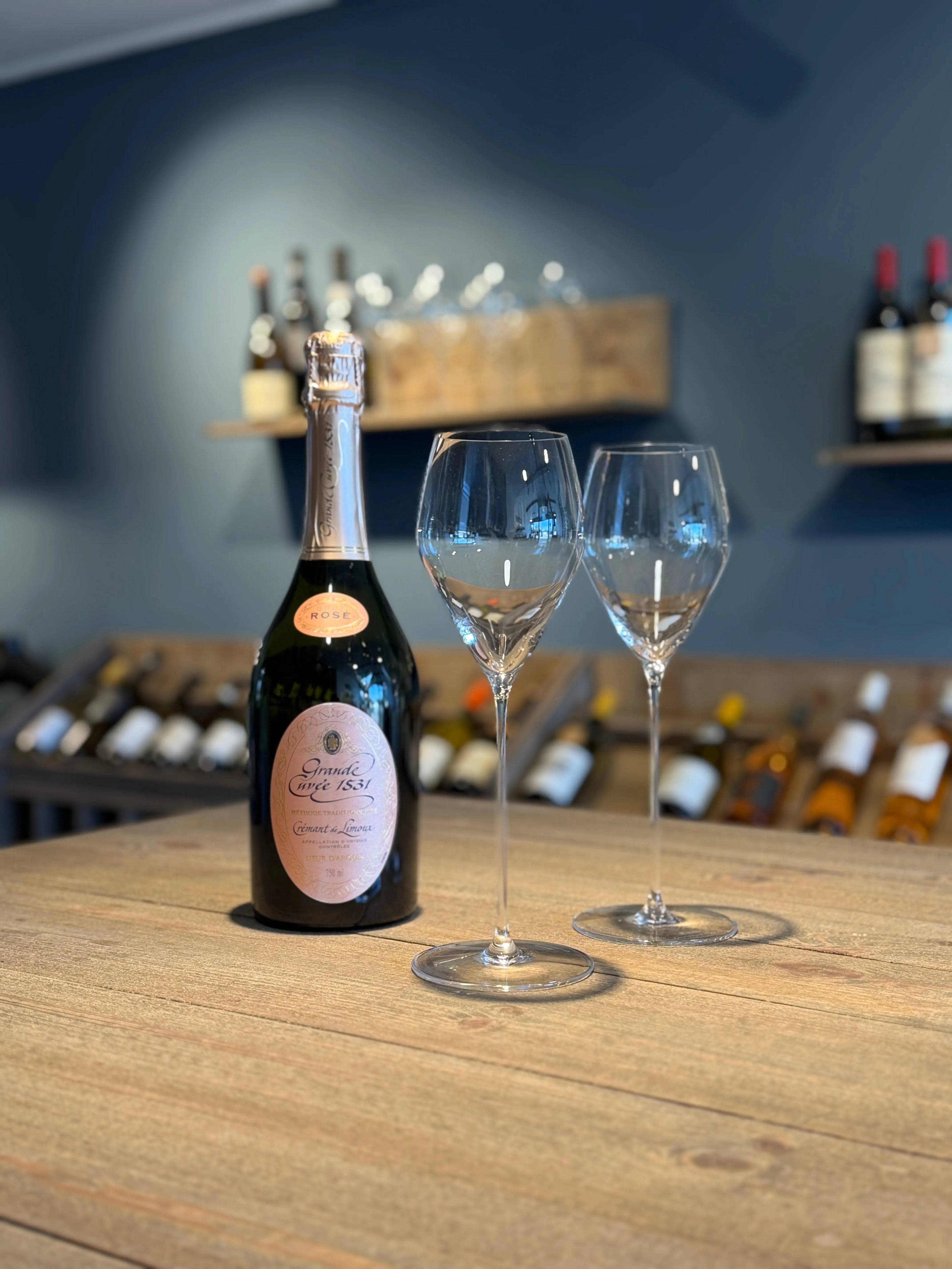 Cremant de Limoux Rose-Grand Cuvee 1531-France - Santos Gourmet