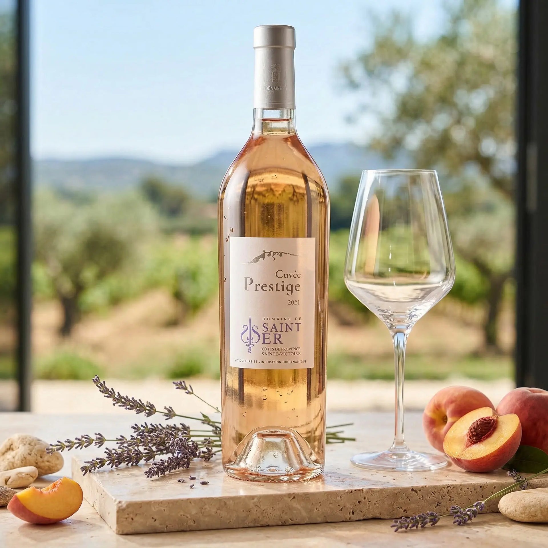 Domaine de Saint-Ser Côtes de Provence Sainte-Victoire Prestige Rose Santos Gourmet