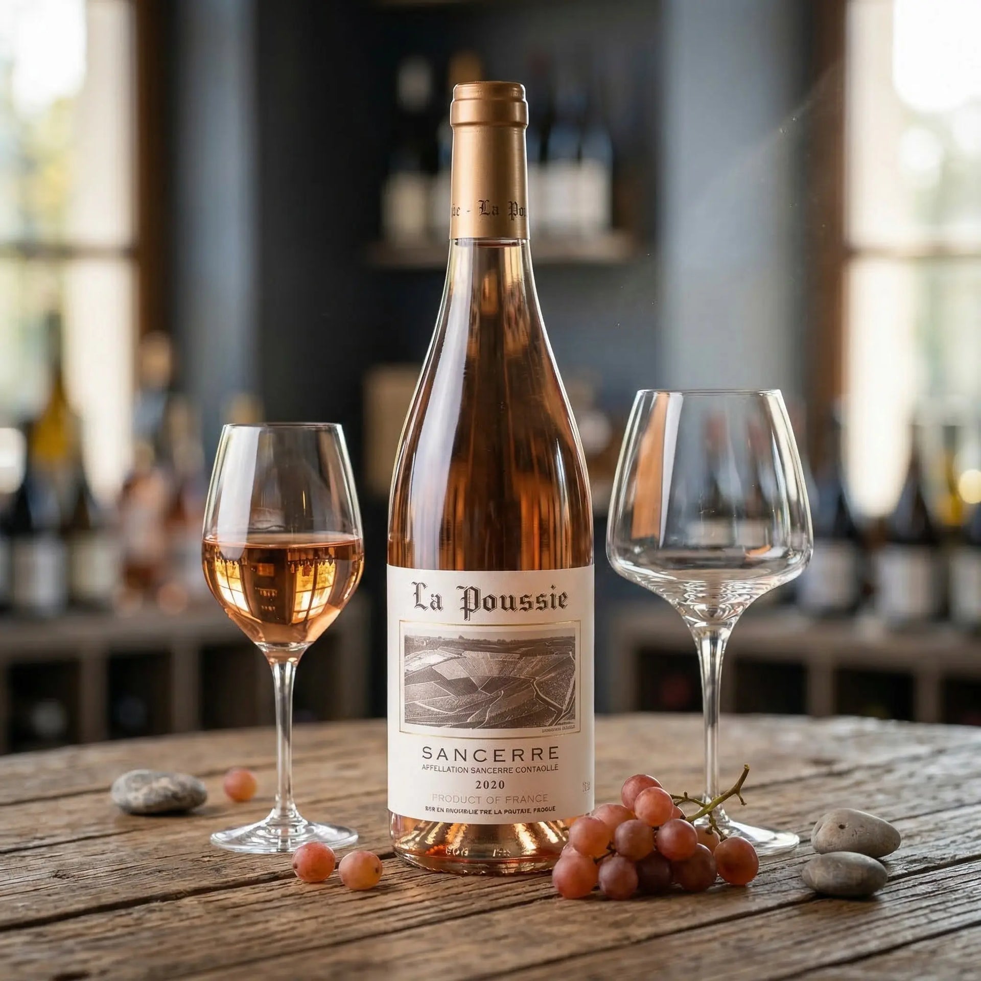 Sancerre "La Poussie" Rose 2020 Santos Gourmet