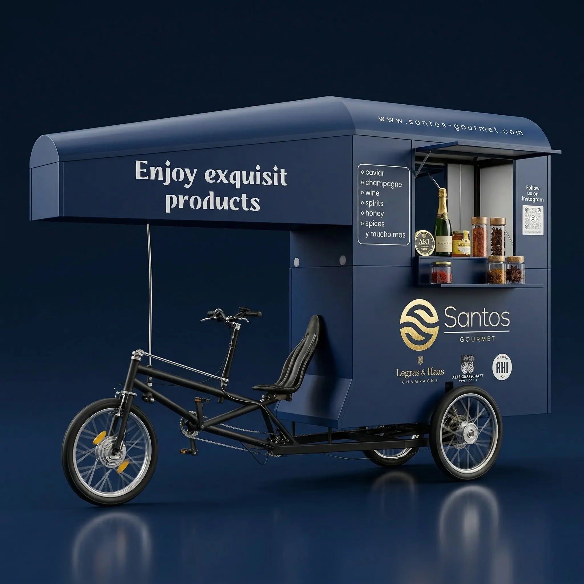 Santos Rickshaw Service Santos Gourmet