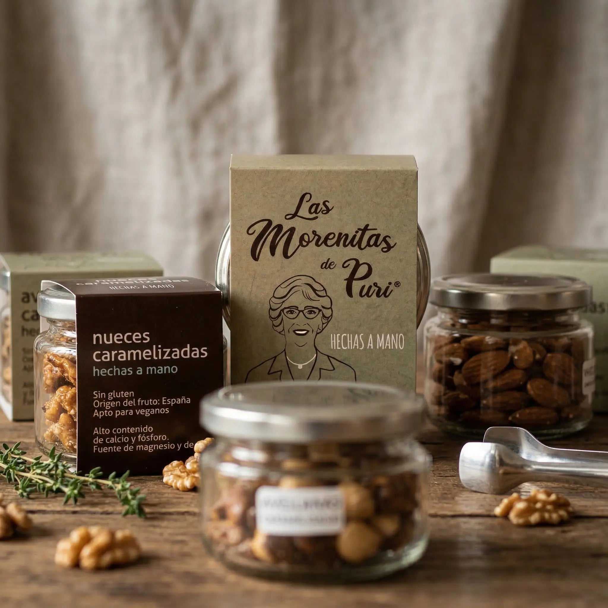 Caramelized Hazelnuts 125gr Santos Gourmet