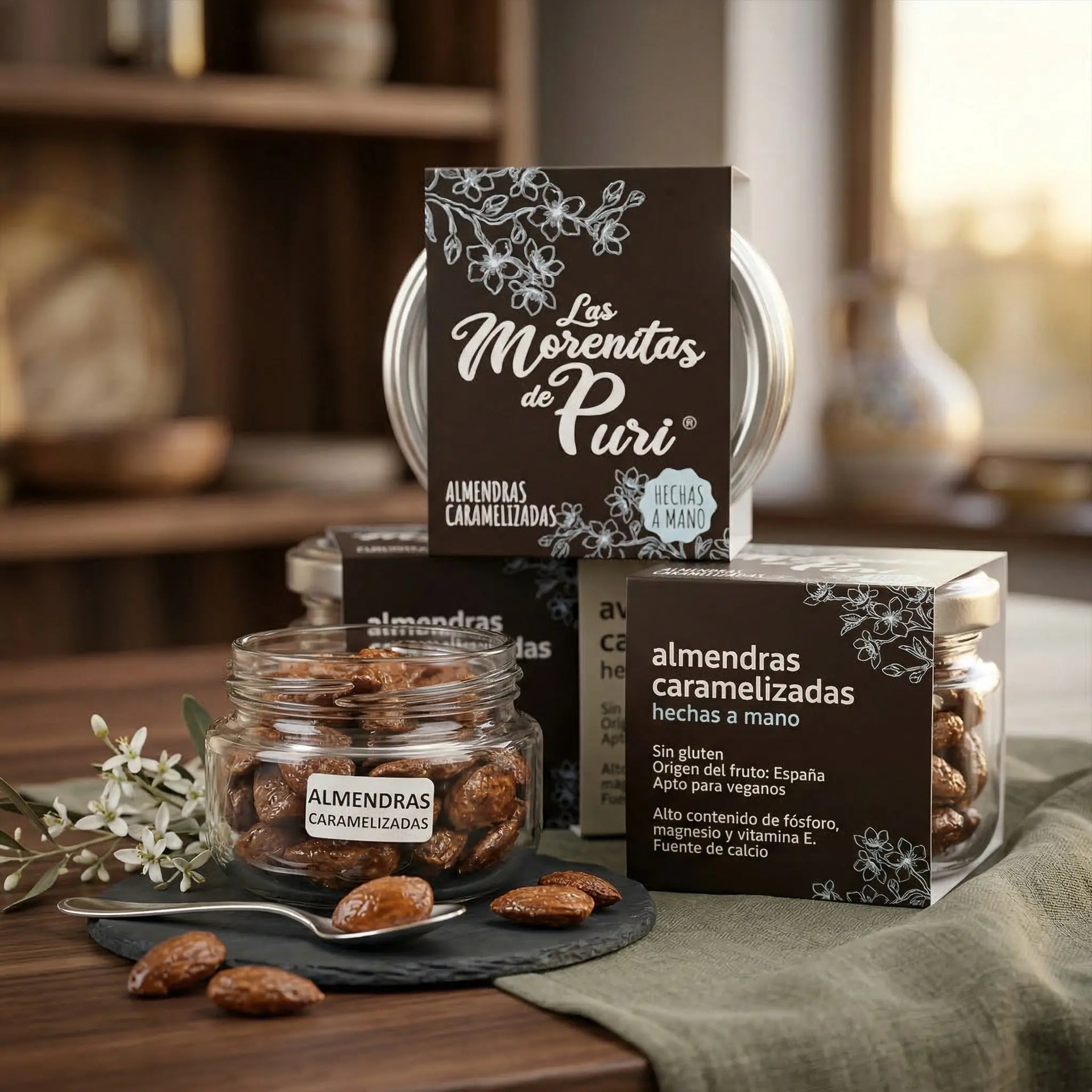 Caramelized Almonds 135gr Santos Gourmet