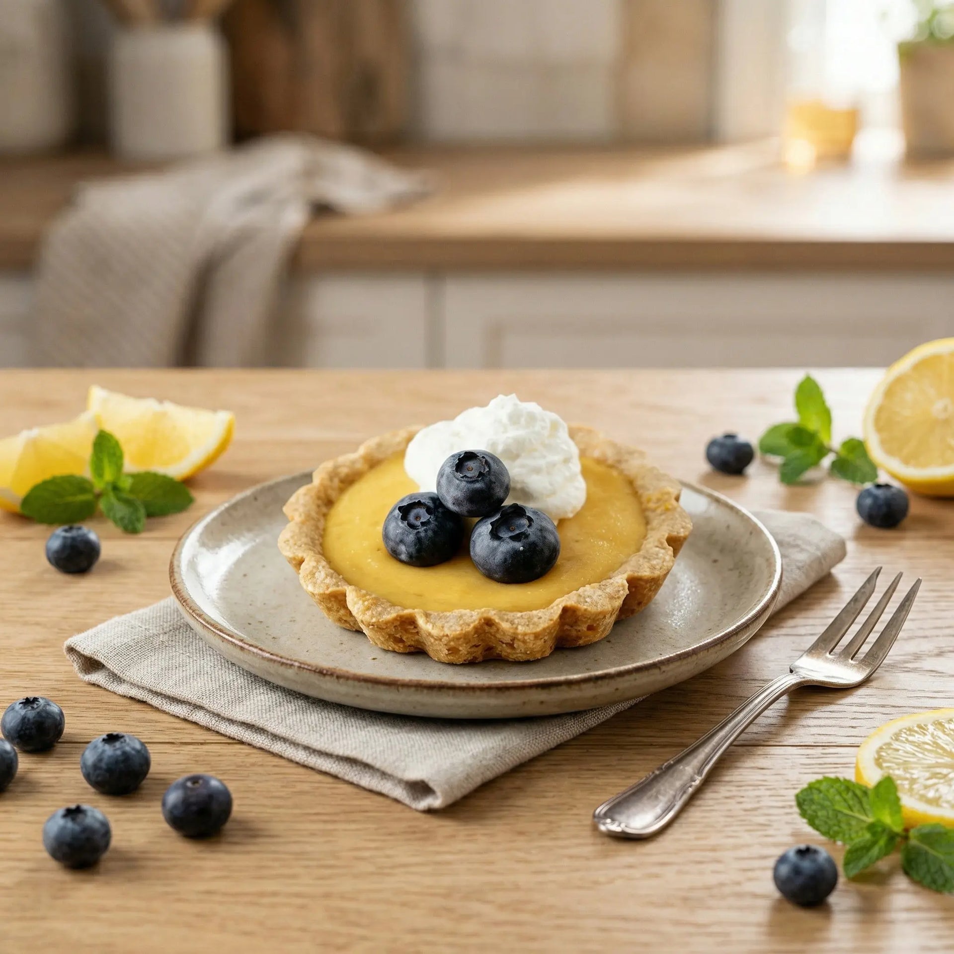 catering Mango Tartlet Santos Gourmet